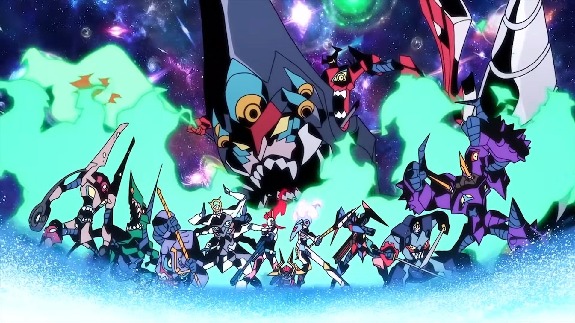 Foto do filme Gurren Lagann The Movie: The Lights in the Sky are Stars