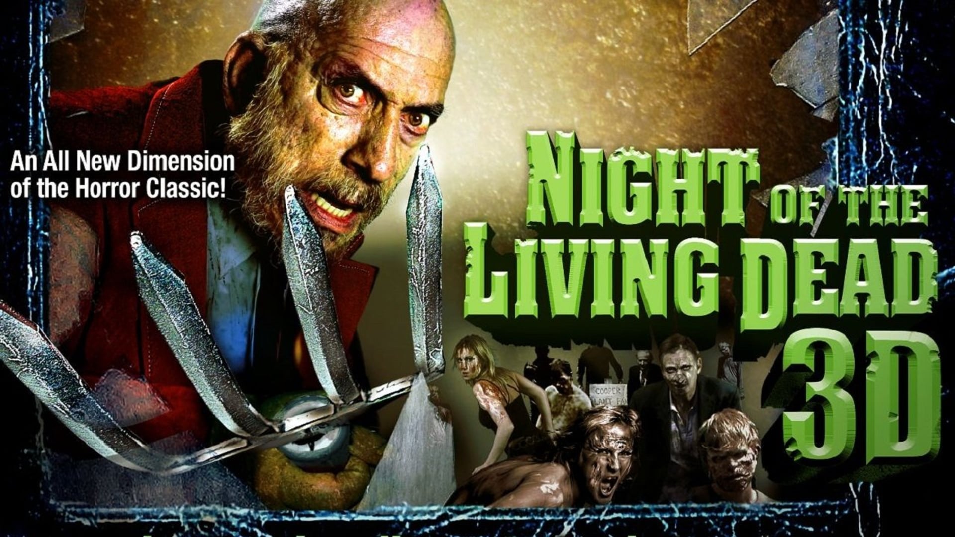 Foto do filme A Noite dos Mortos Vivos 3D