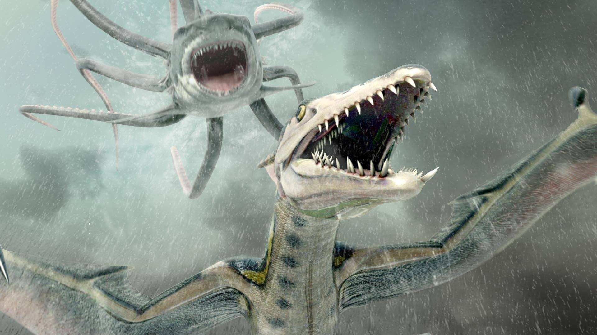 Foto do filme Sharktopus Contra Pteracuda
