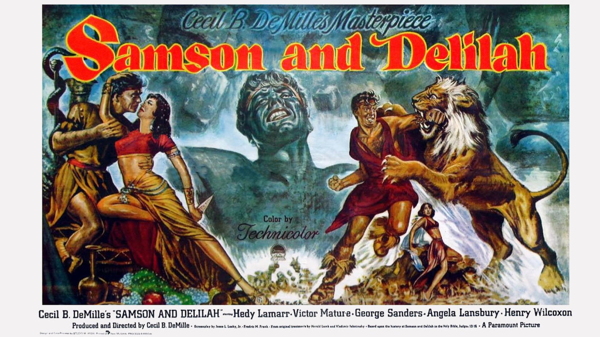 Foto do filme Sansão e Dalila