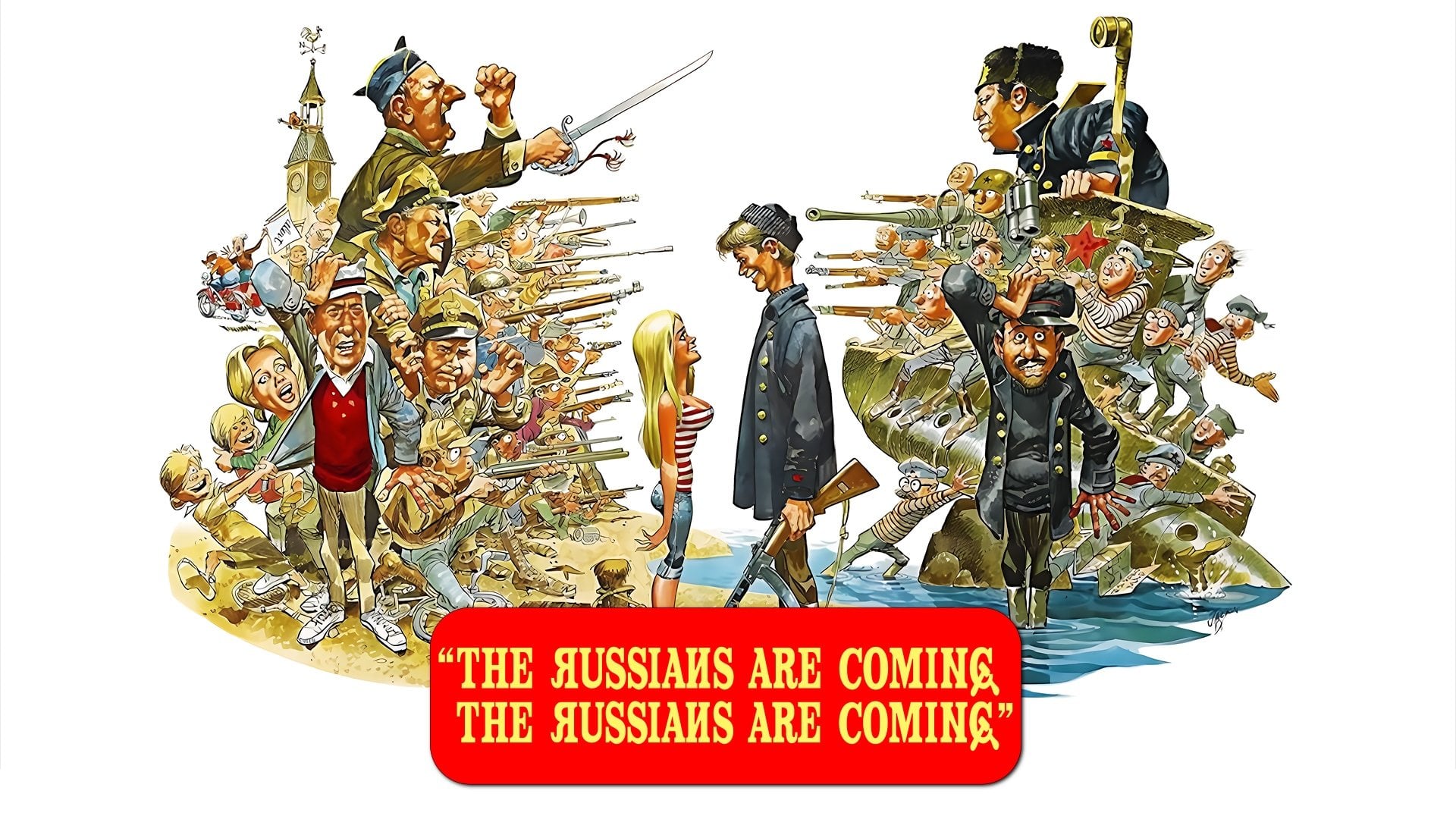 Foto do filme Os Russos Estão Chegando! Os Russos Estão Chegando!