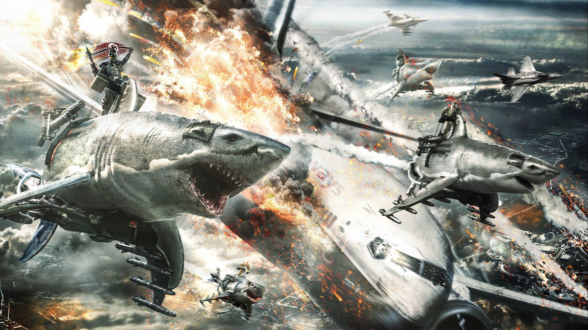Foto do filme Sky Sharks