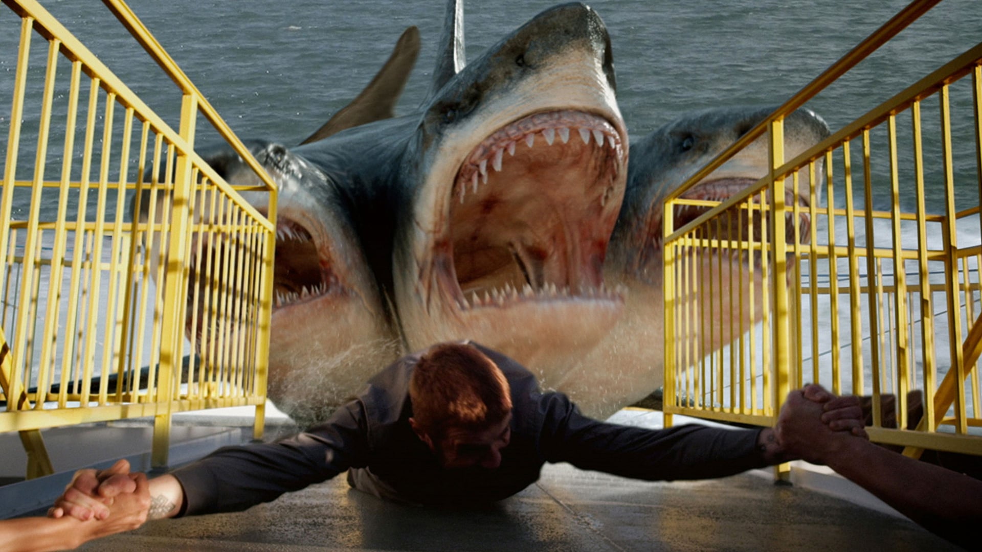 Foto do filme O Ataque do Tubarão de 3 Cabeças