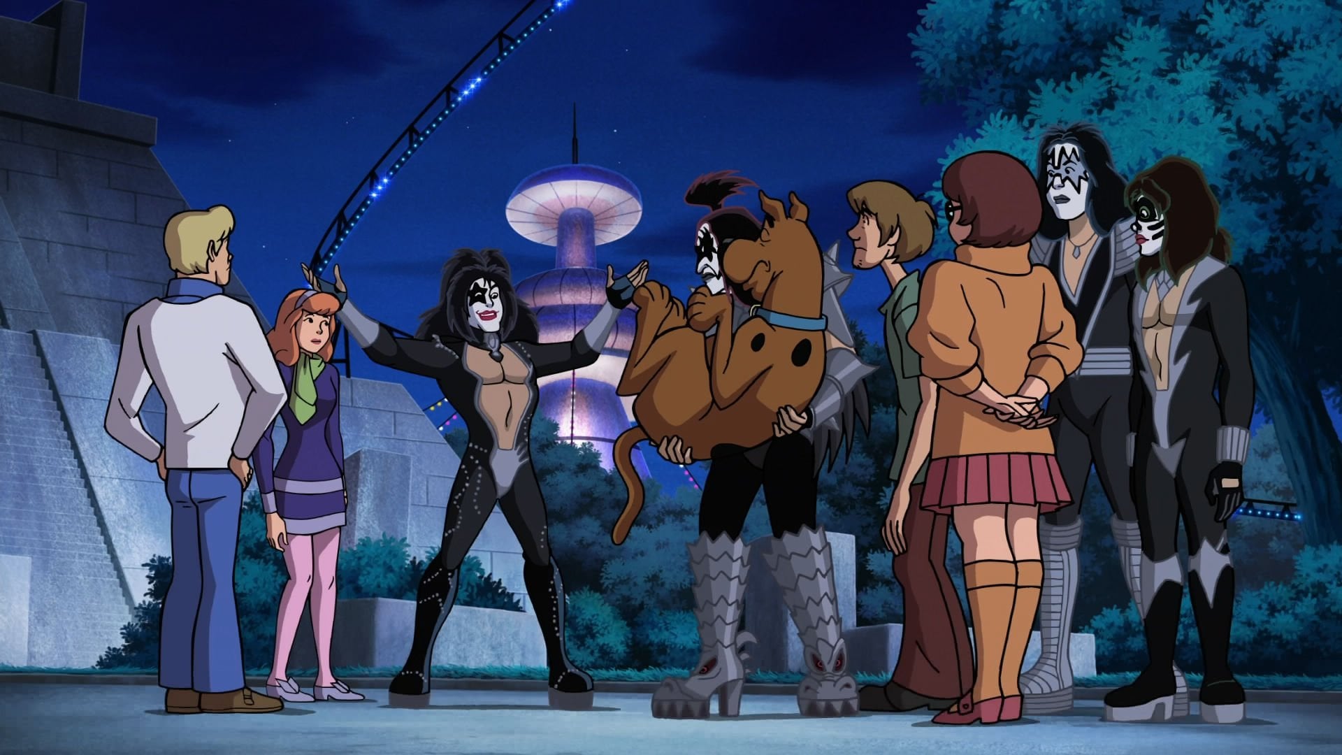 Foto do filme Scooby-Doo! e Kiss: O Mistério do Rock and Roll