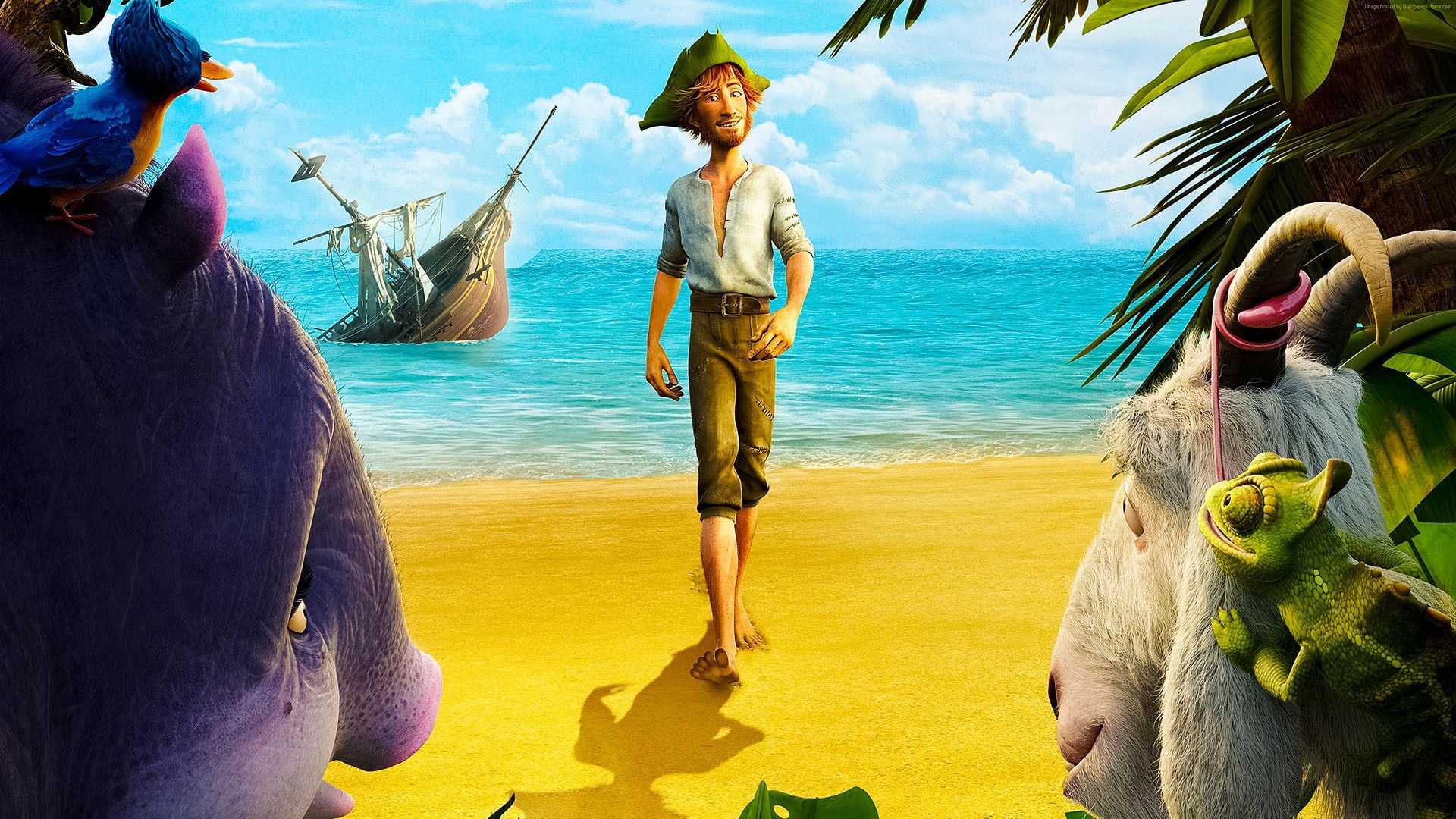 Foto do filme As Aventuras de Robinson Crusoé