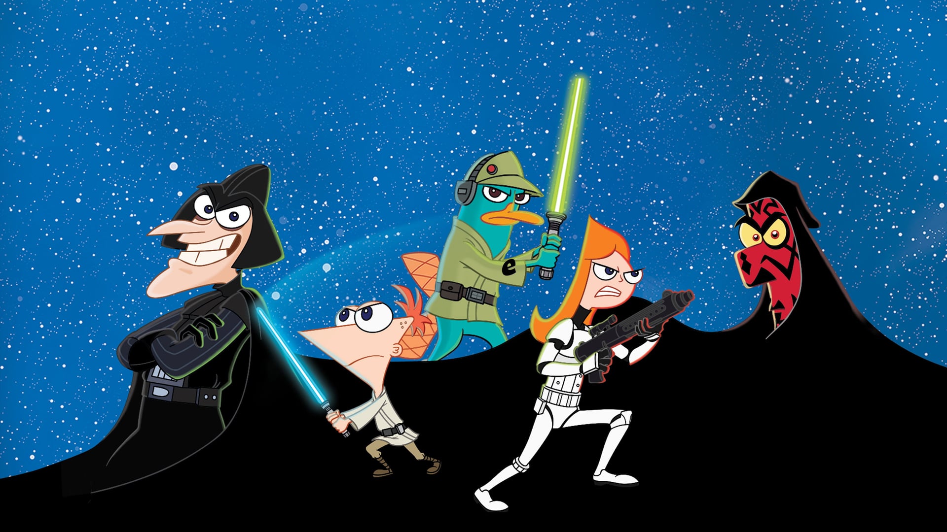 Foto do filme Phineas e Ferb: Star Wars