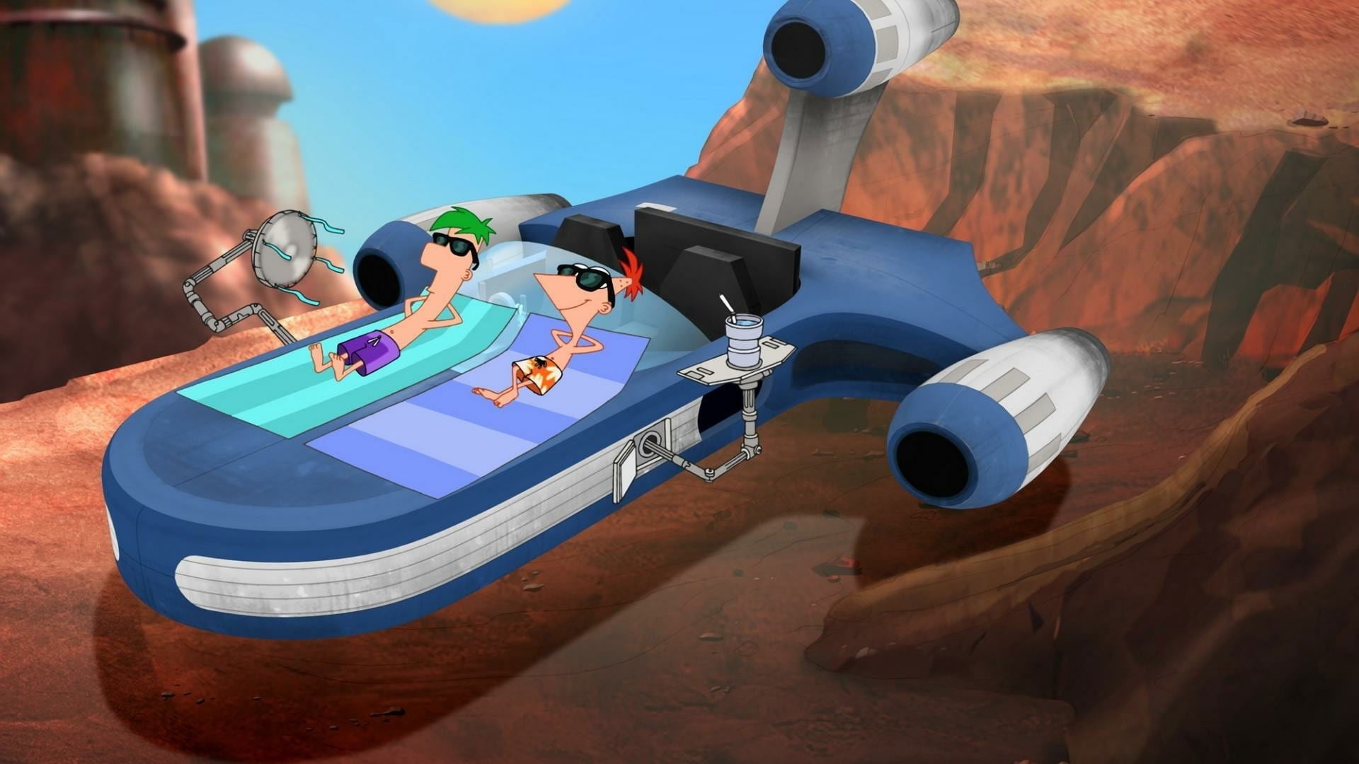 Foto do filme Phineas e Ferb: Star Wars