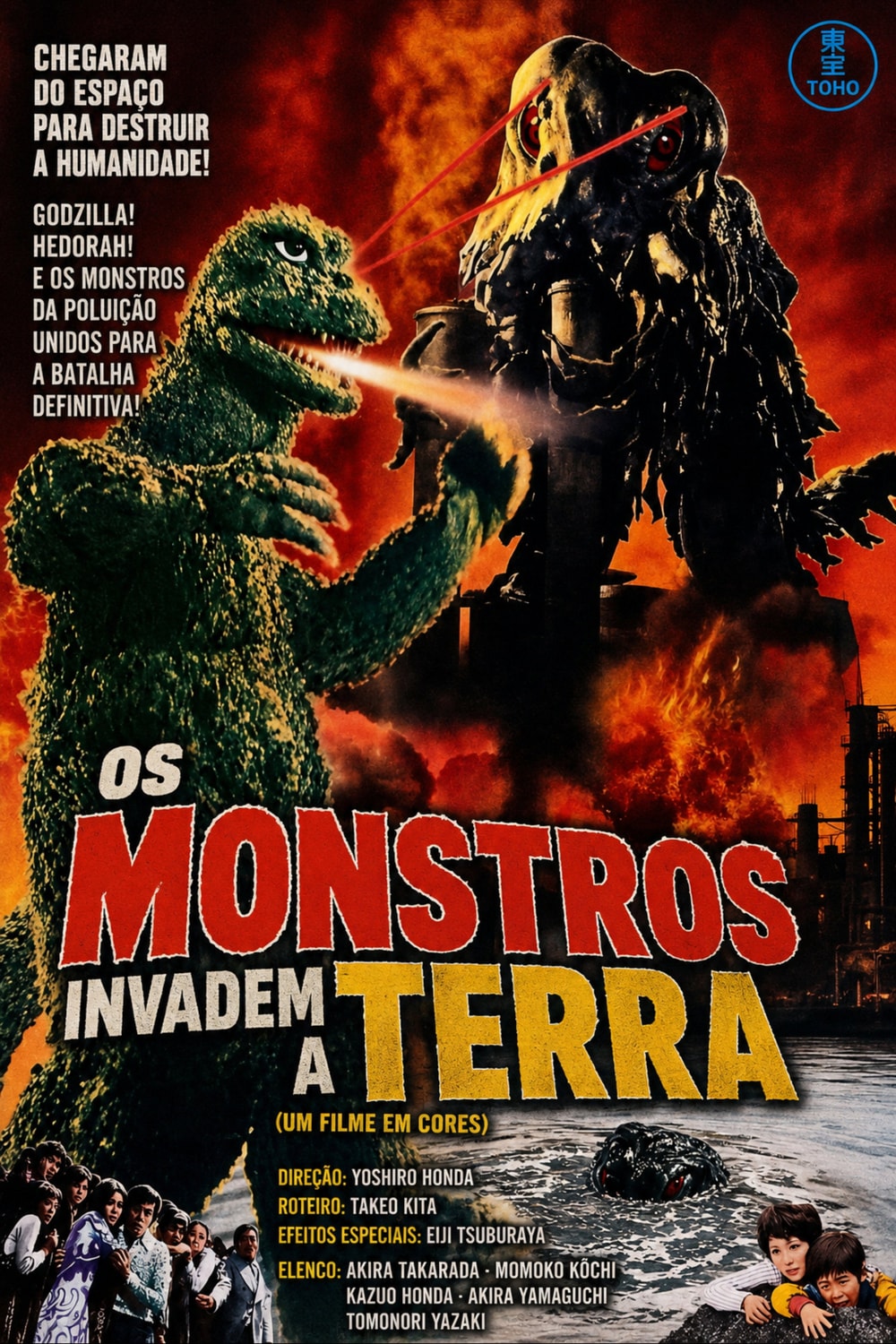 Os Monstros Invadem A Terra
