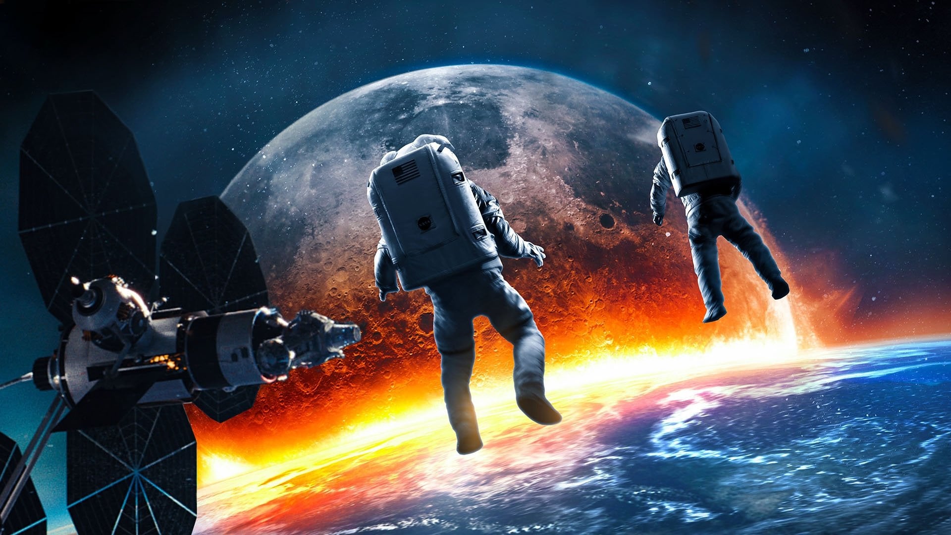 Foto do filme Moonfall: Ameaça Lunar