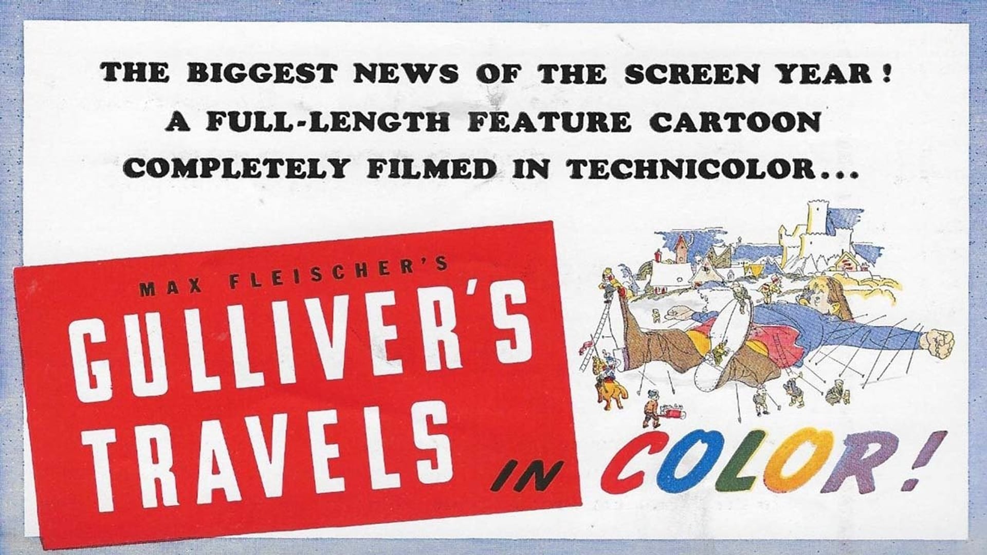 Foto do filme As Viagens de Gulliver