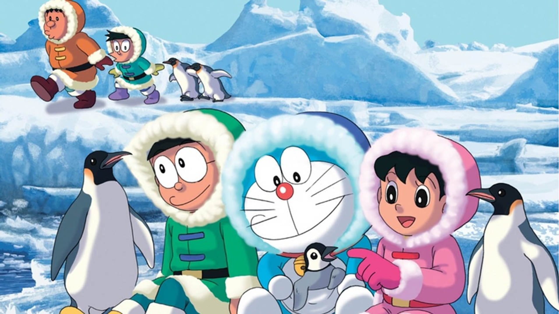 Foto do filme Doraemon: Nobita's Great Adventure in the Antarctic Kachi Kochi