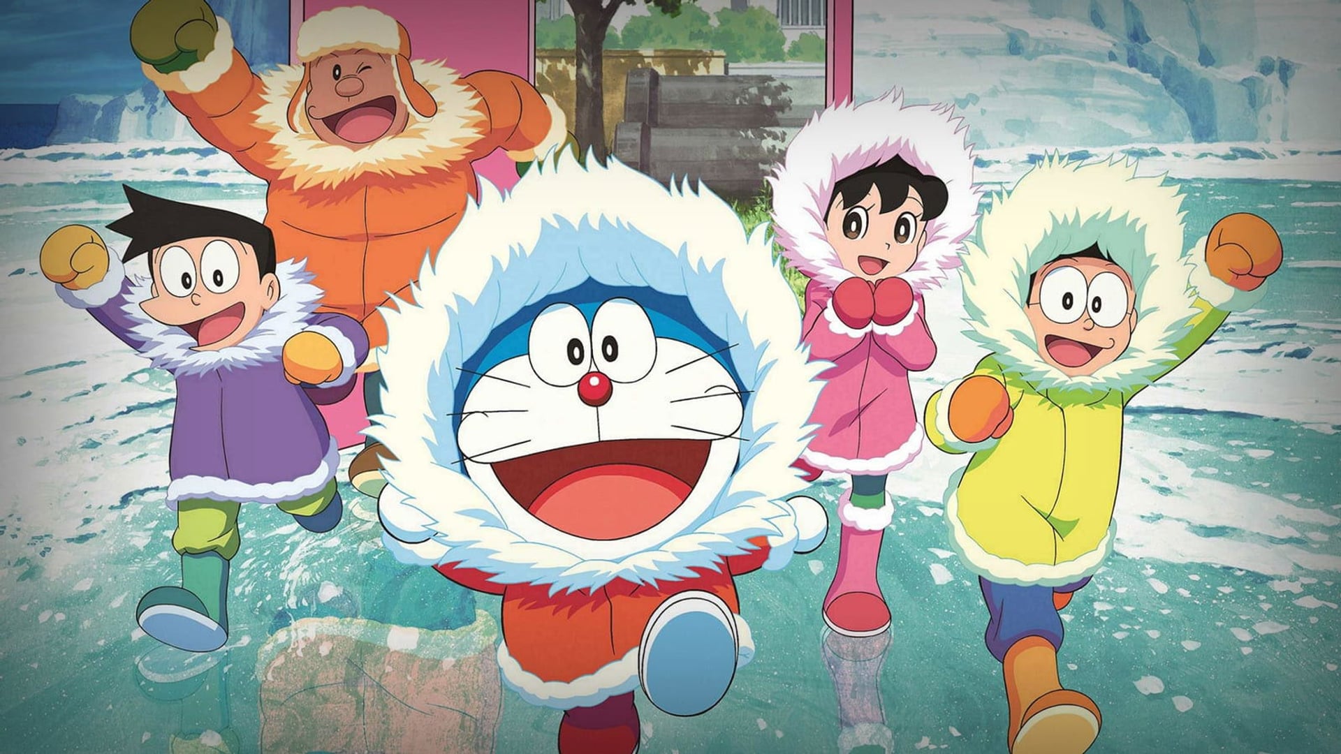 Foto do filme Doraemon: Nobita's Great Adventure in the Antarctic Kachi Kochi
