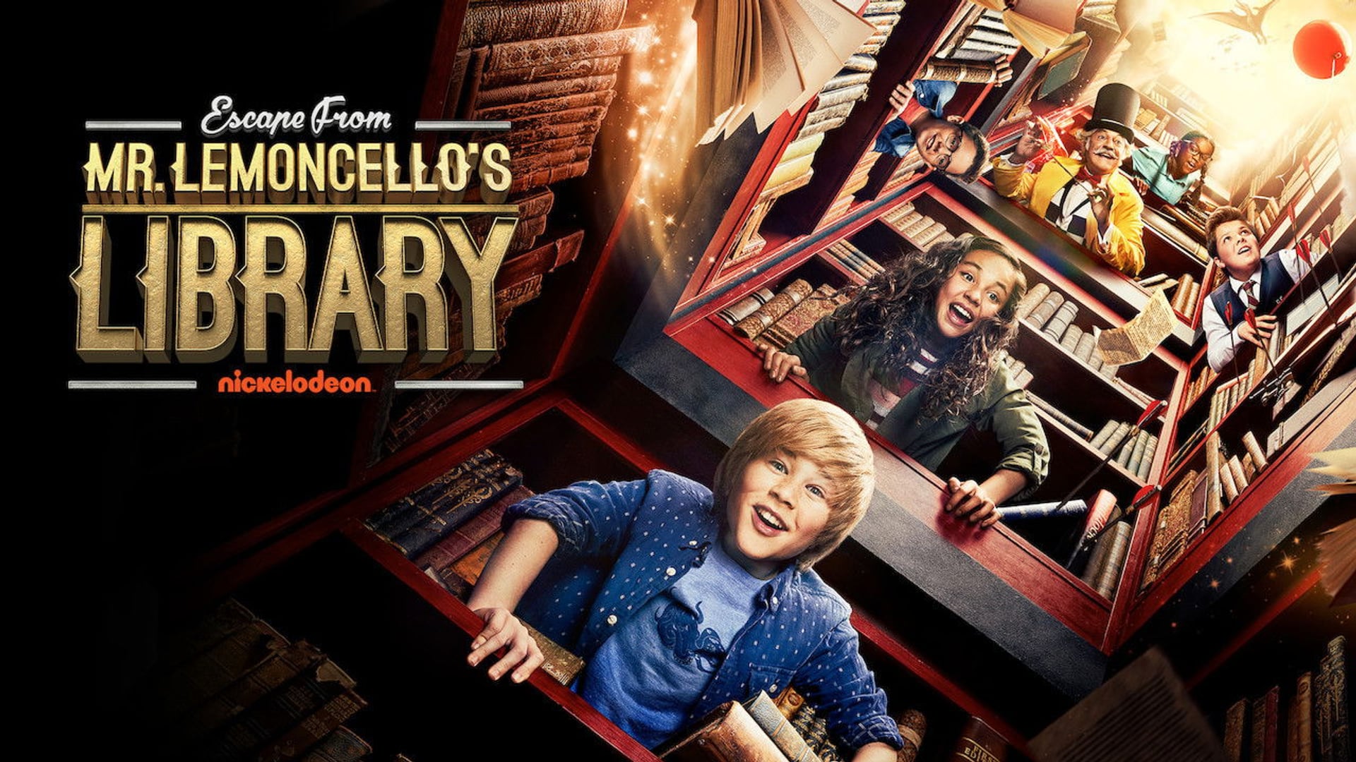 Foto do filme Fuga da Biblioteca do Sr. Lemoncello