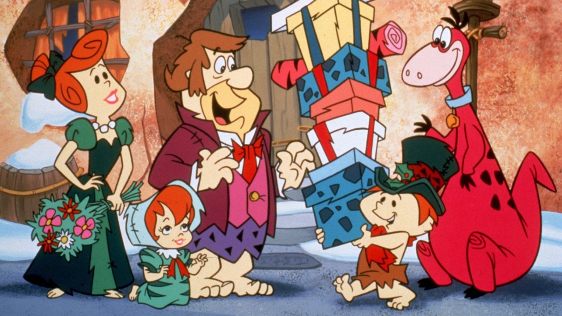 Foto do filme O Cântico de Natal dos Flintstones
