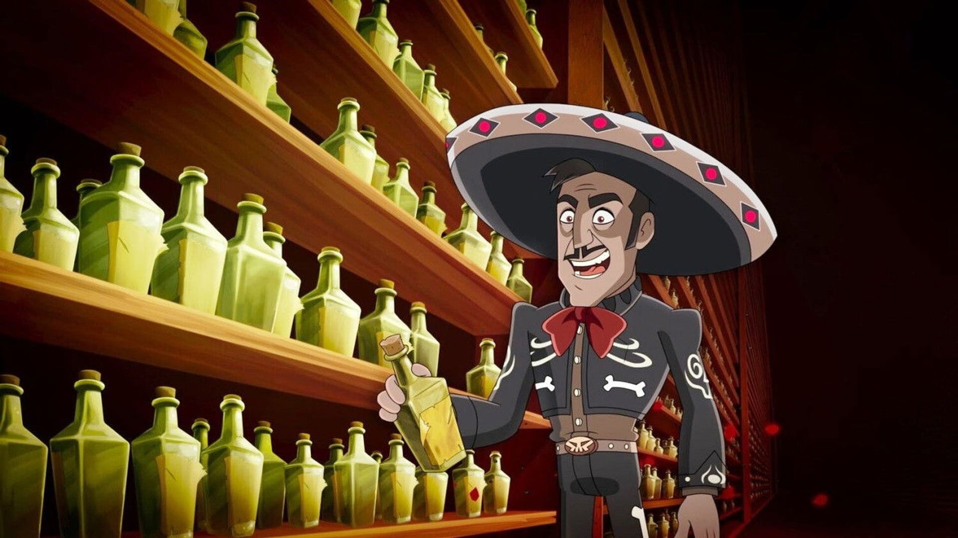 Foto do filme La leyenda del Charro Negro