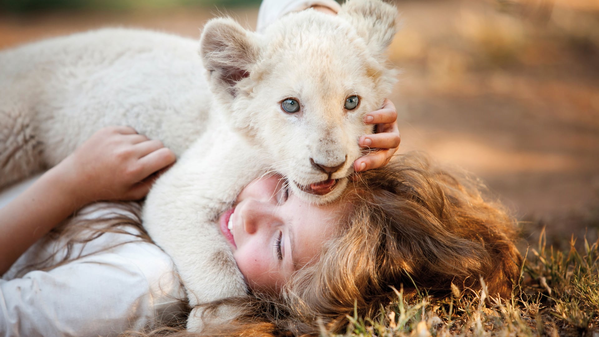 Foto do filme A Menina e o Leão