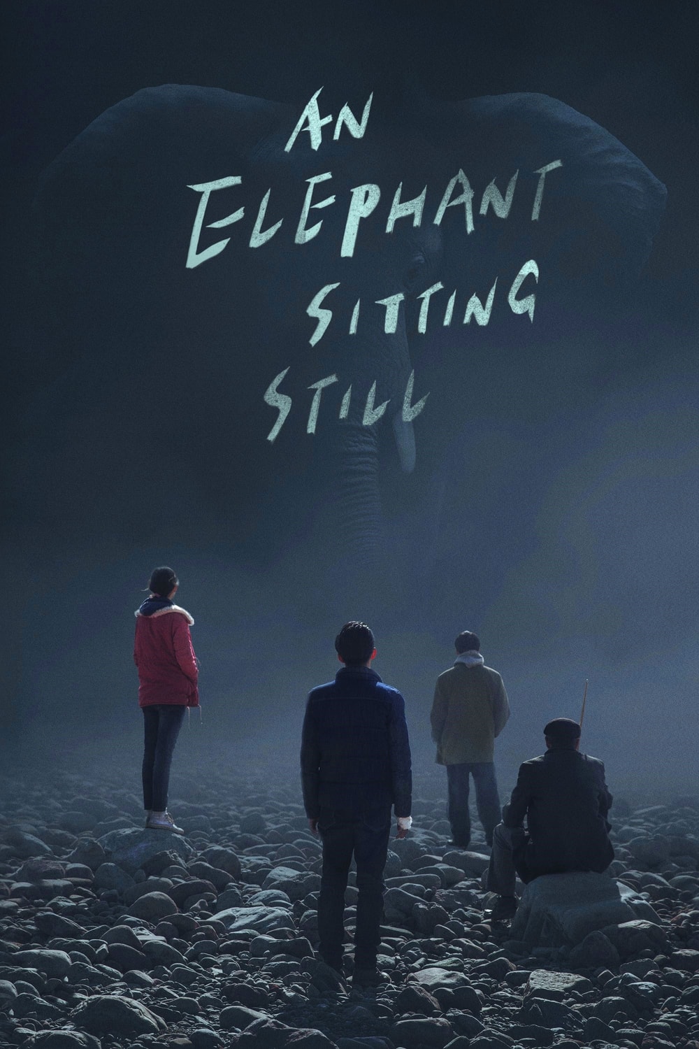 Um Elefante Sentado Quieto