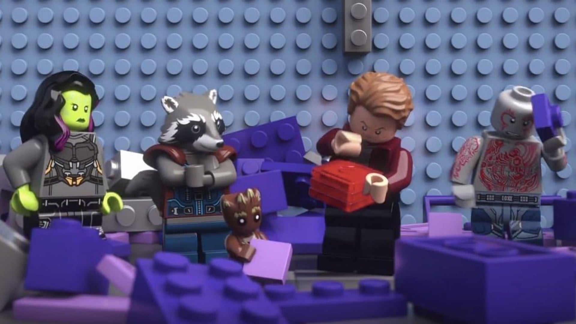 Foto do filme LEGO Super-Heróis da Marvel: Guardiões da Galáxia - A Ameaça de Thanos