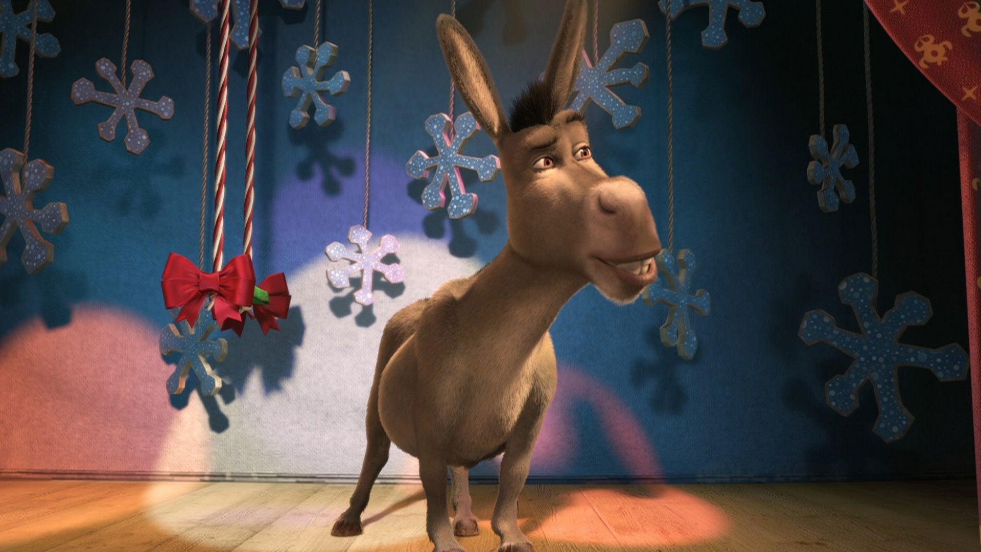 Foto do filme Natal Shrektacular do Burro