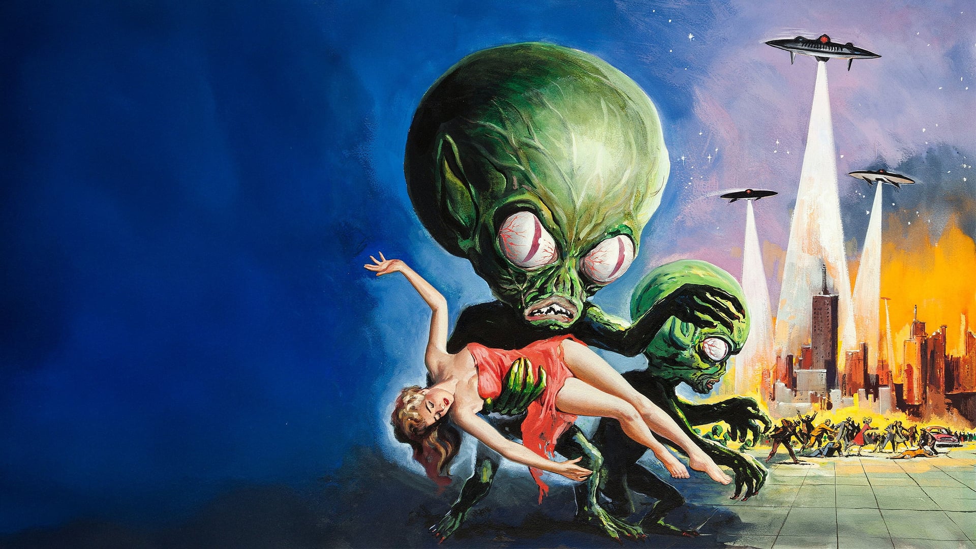 Foto do filme Invasion of the Saucer Men