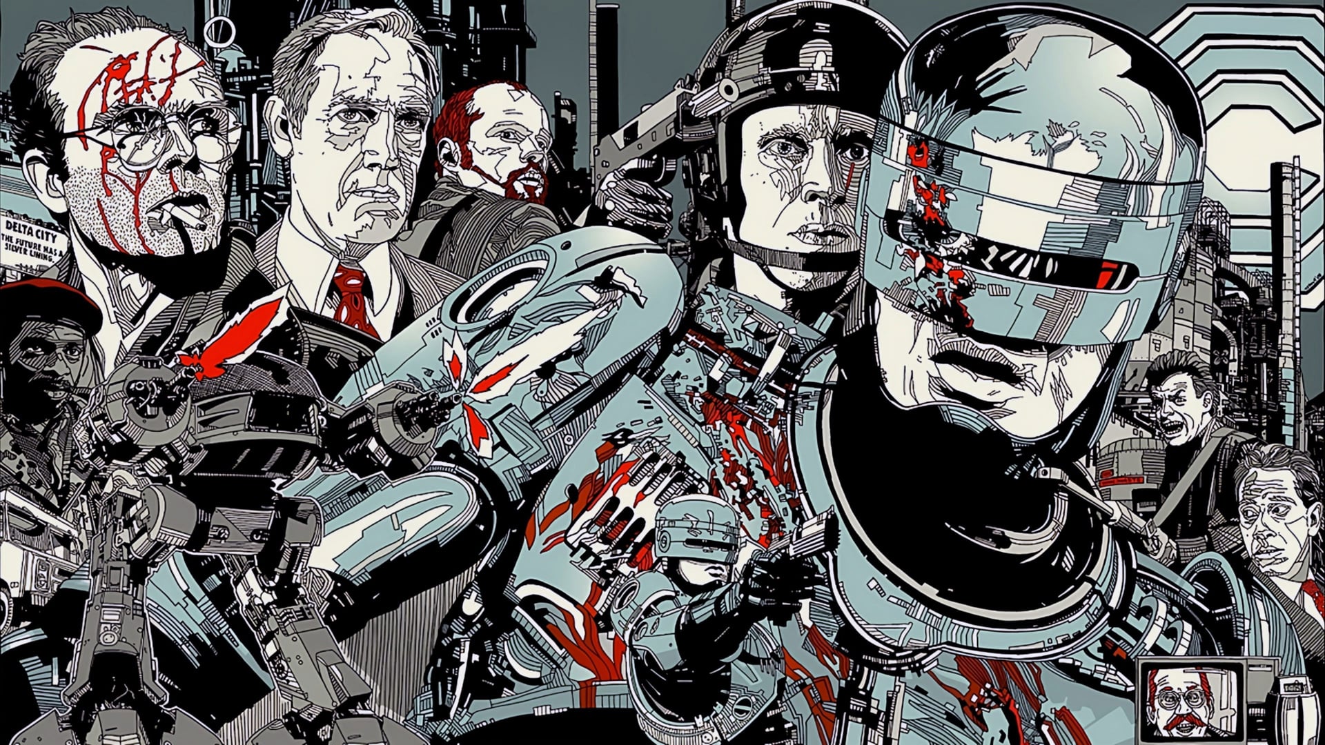 Foto do filme RoboCop - O Policial do Futuro