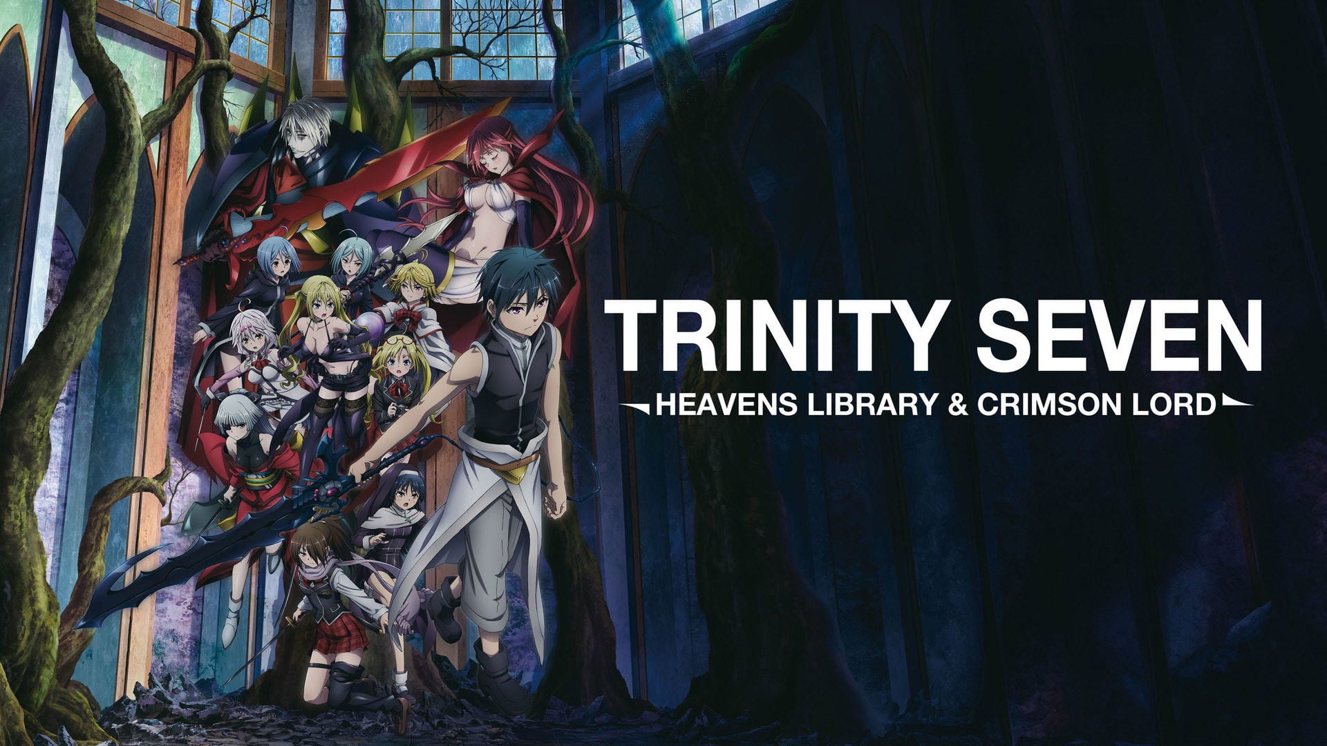 Foto do filme Trinity Seven: Biblioteca do Céu & Lorde Carmesim