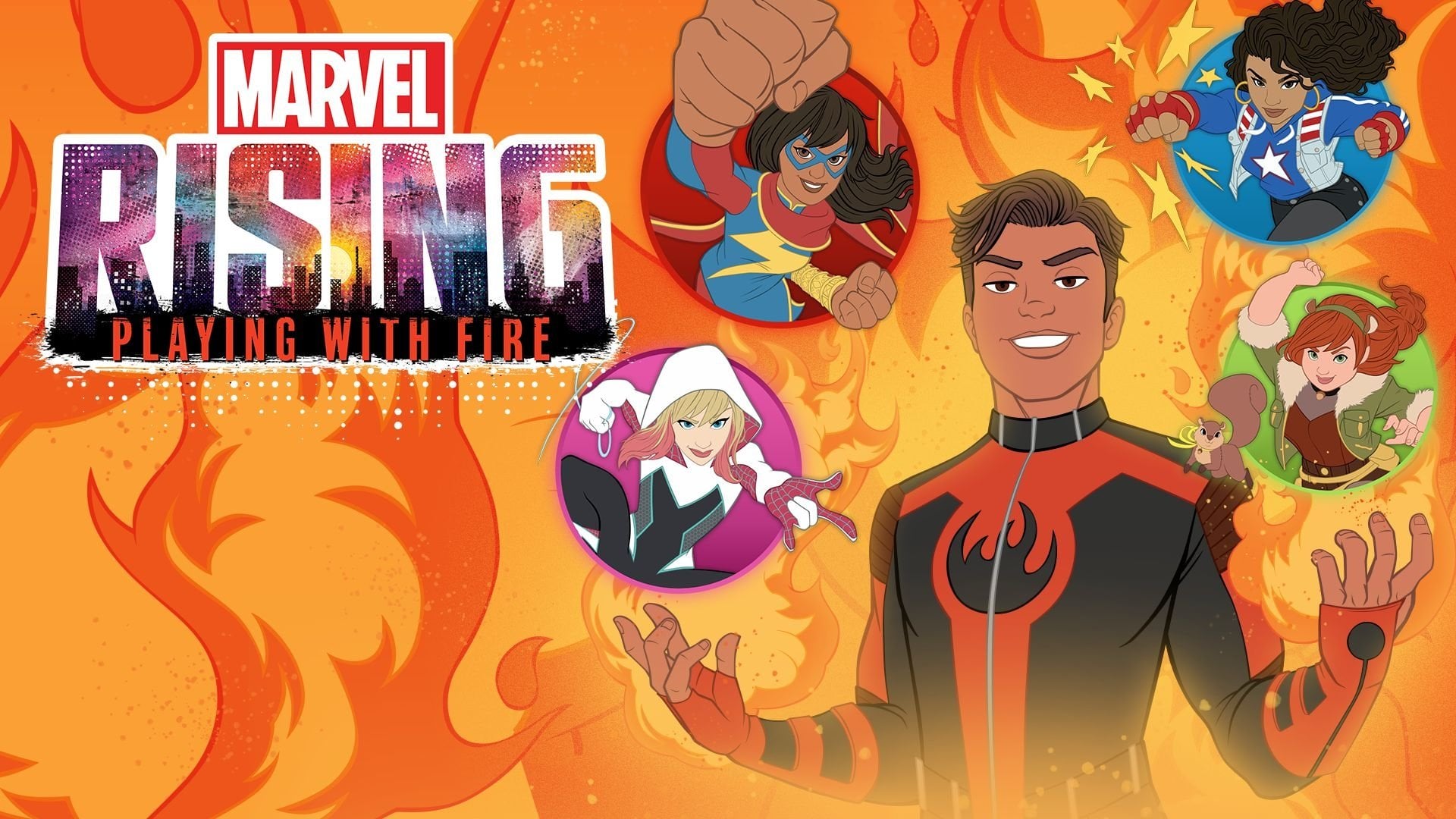 Foto do filme Marvel Rising: Brincando com Fogo