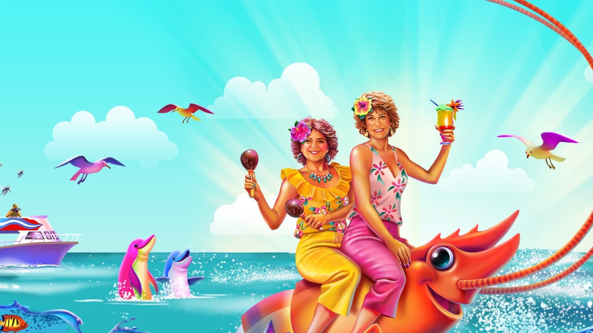 Foto do filme Duas Tias Loucas de Férias