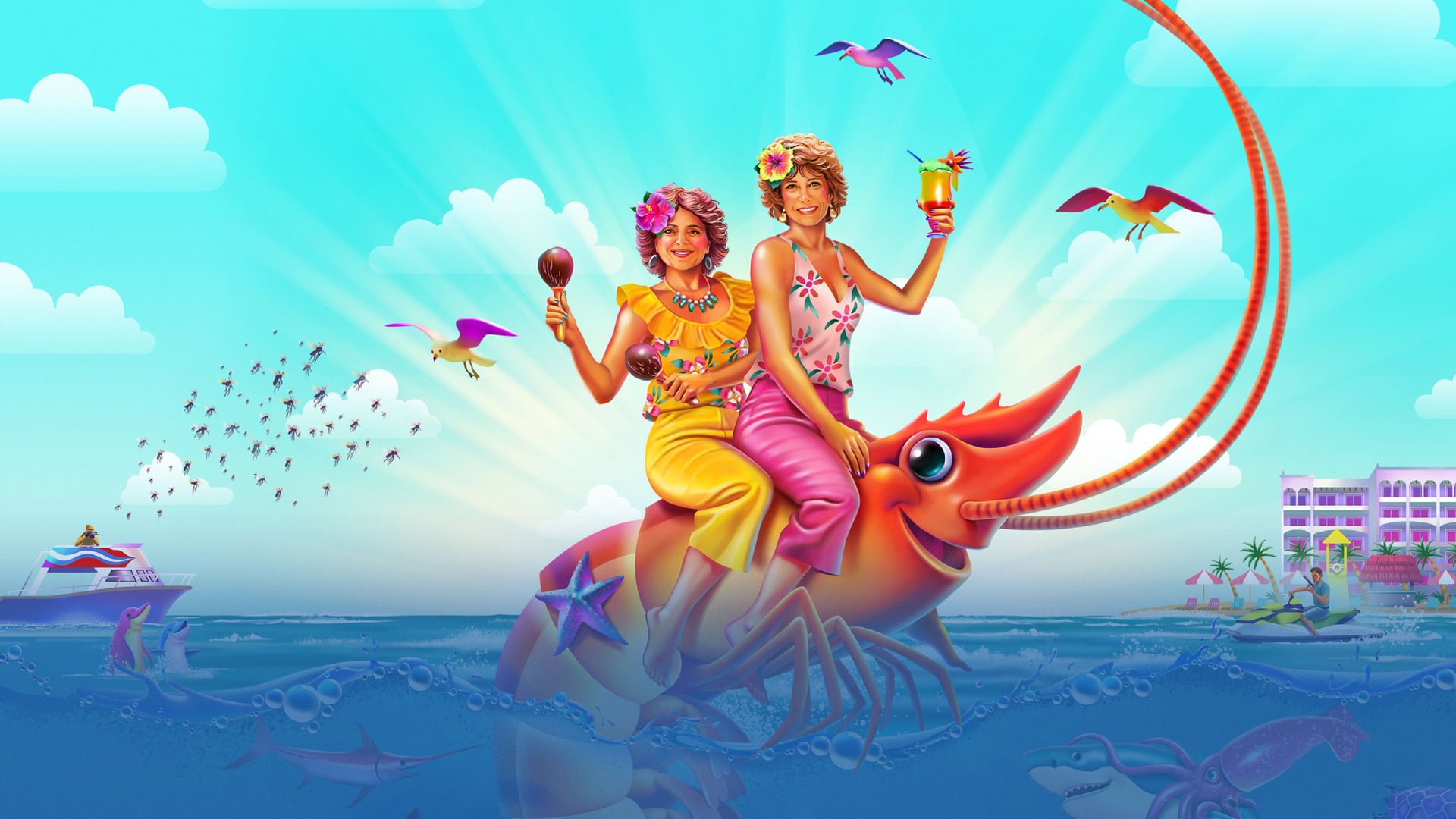 Foto do filme Duas Tias Loucas de Férias