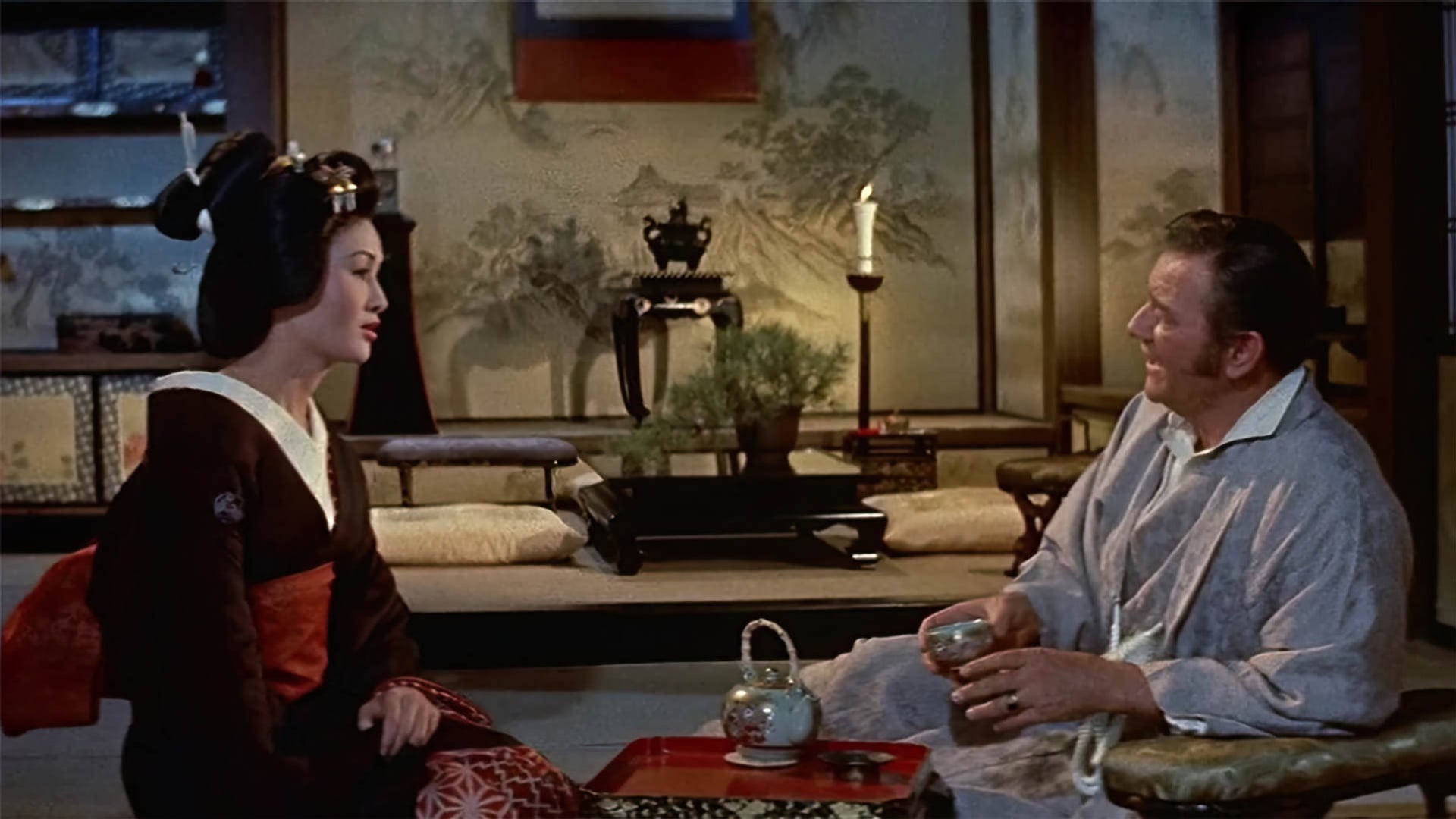 Foto do filme O Bárbaro e a Geisha