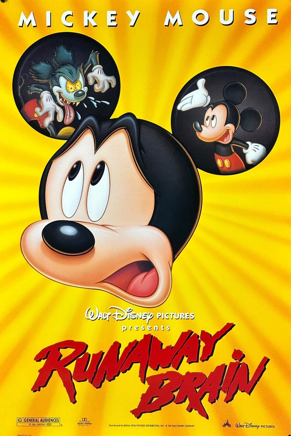 Mickey e seu Cérebro em Apuros
