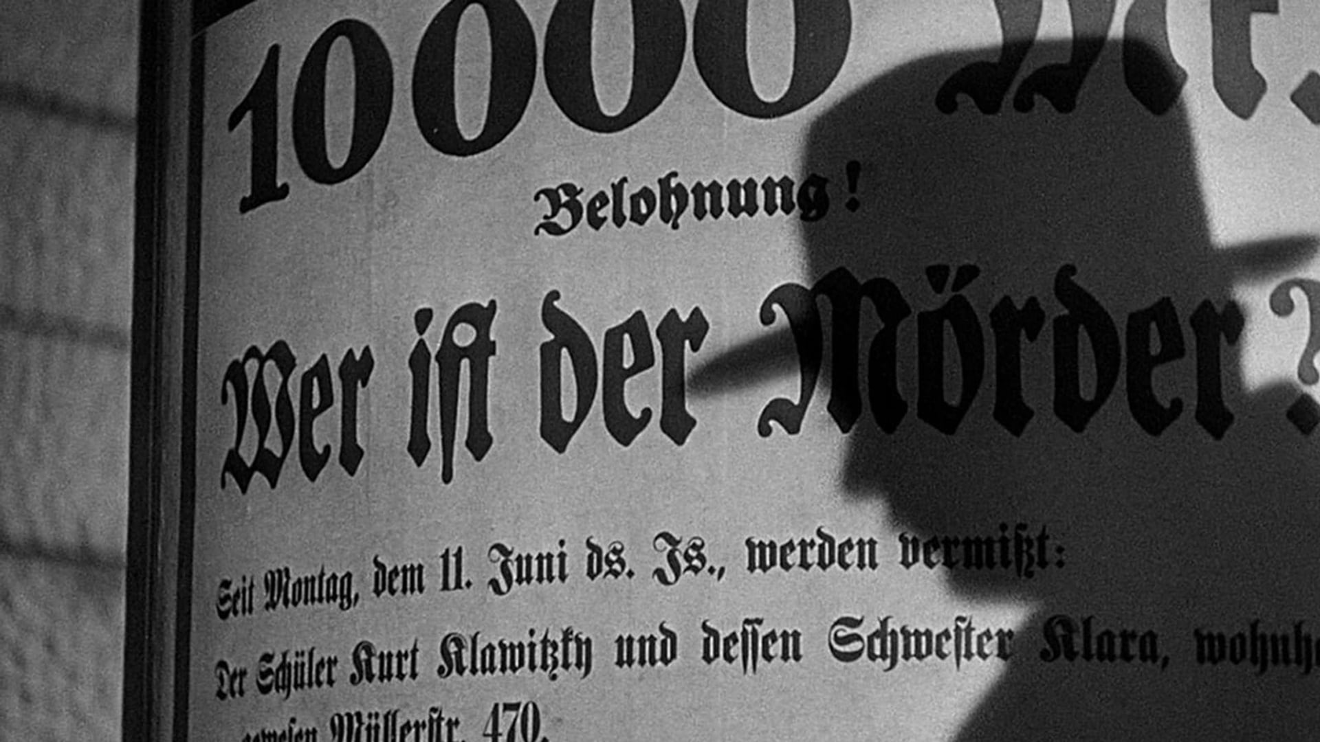 Foto do filme M, o Vampiro de Dusseldorf