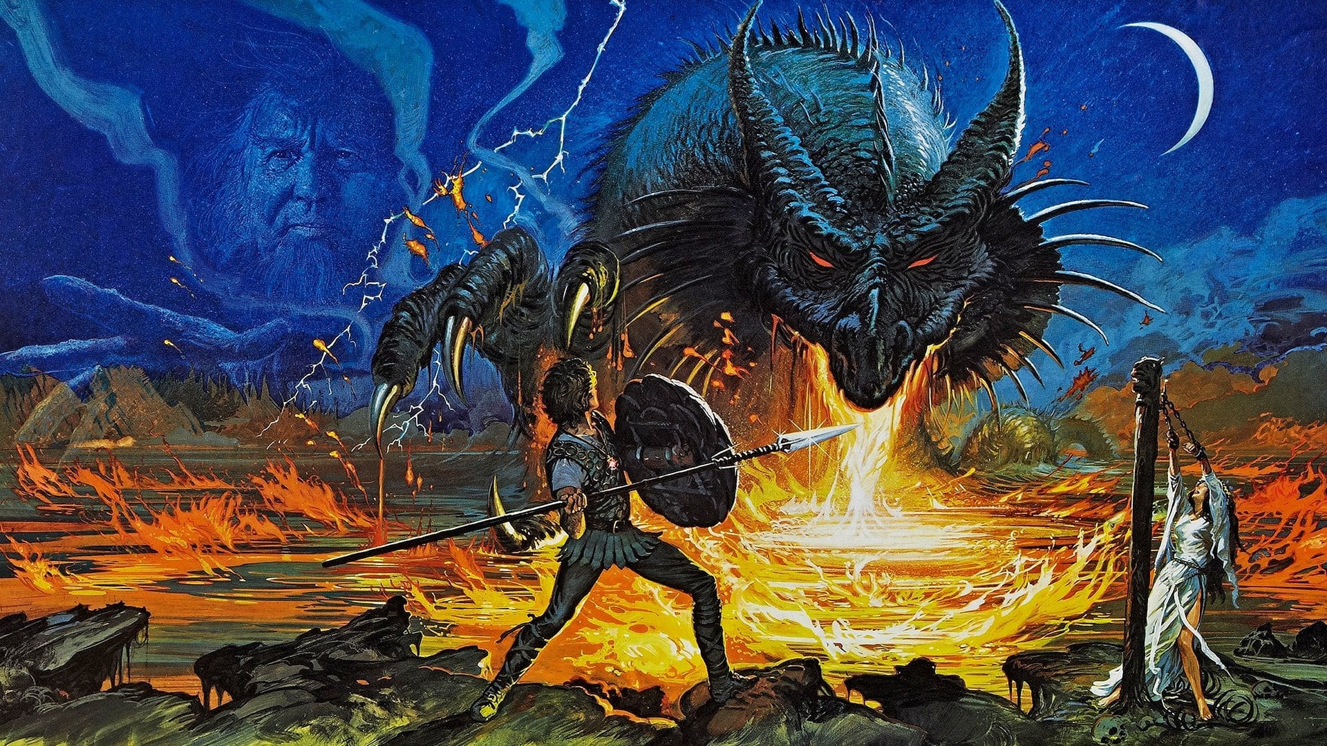 Foto do filme O Dragão e o Feiticeiro