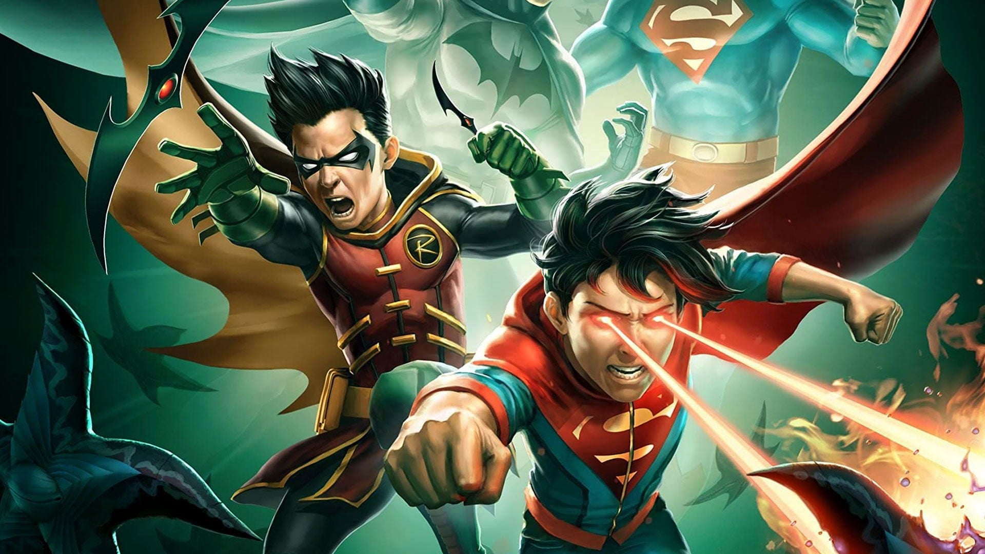 Foto do filme Batman e Superman: Batalha dos Super Filhos