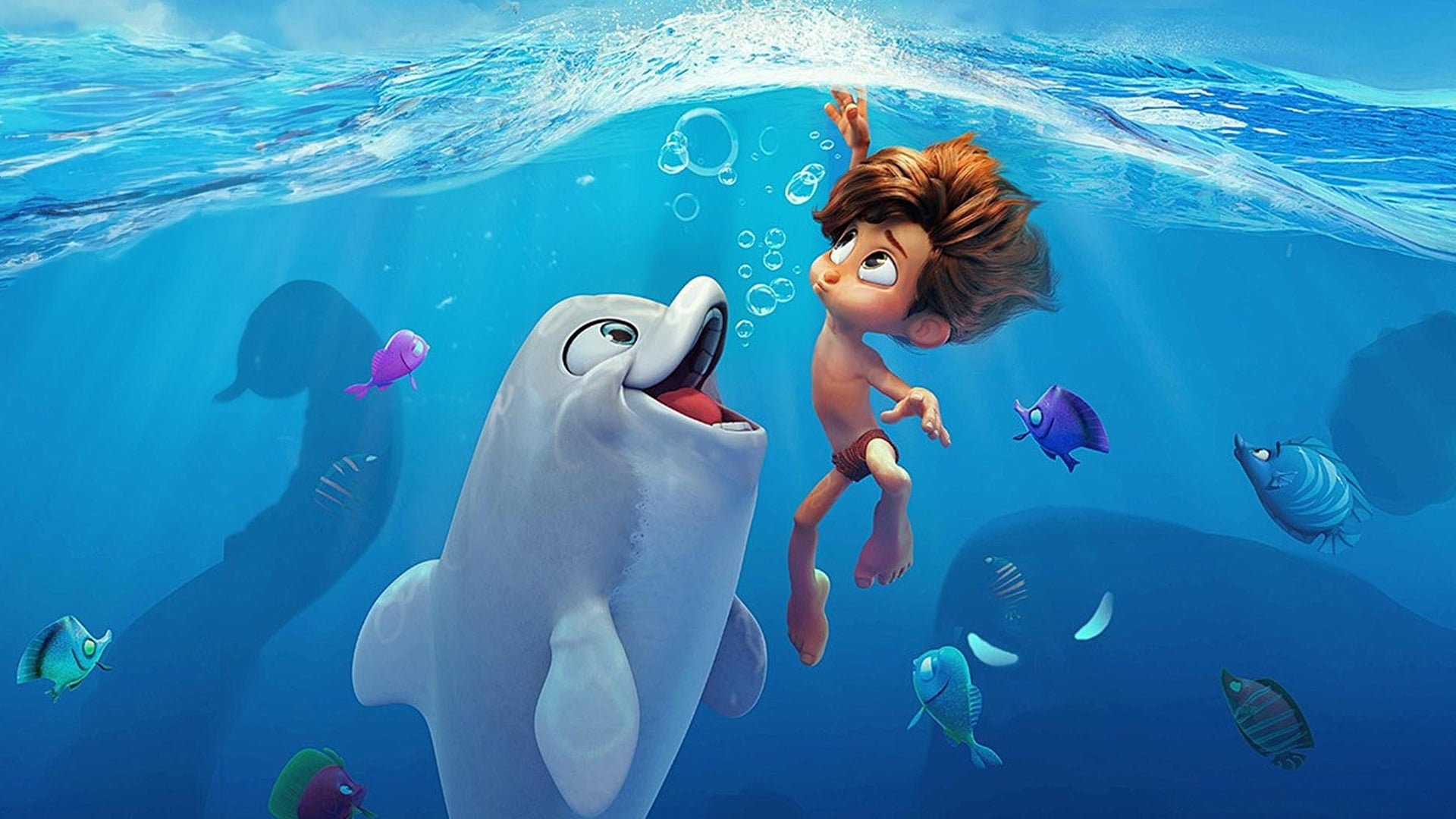 Foto do filme O Menino Golfinho