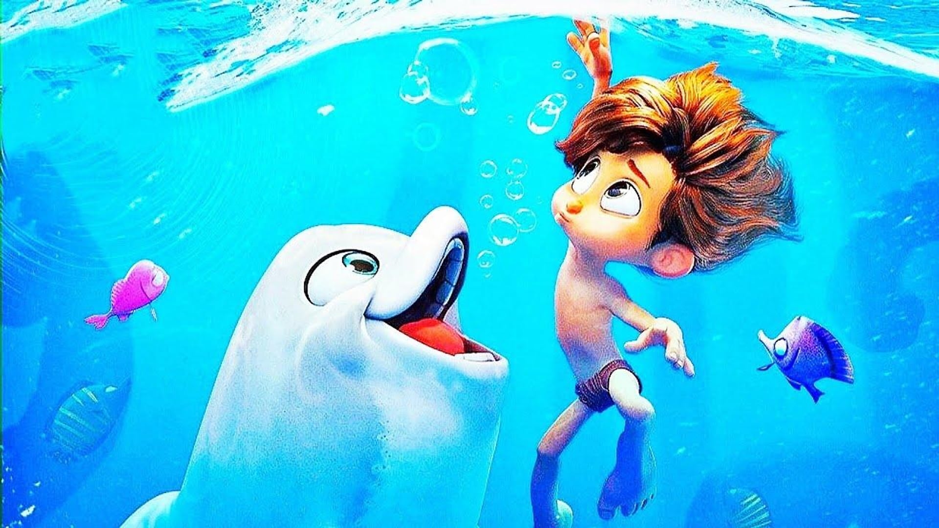 Foto do filme O Menino Golfinho