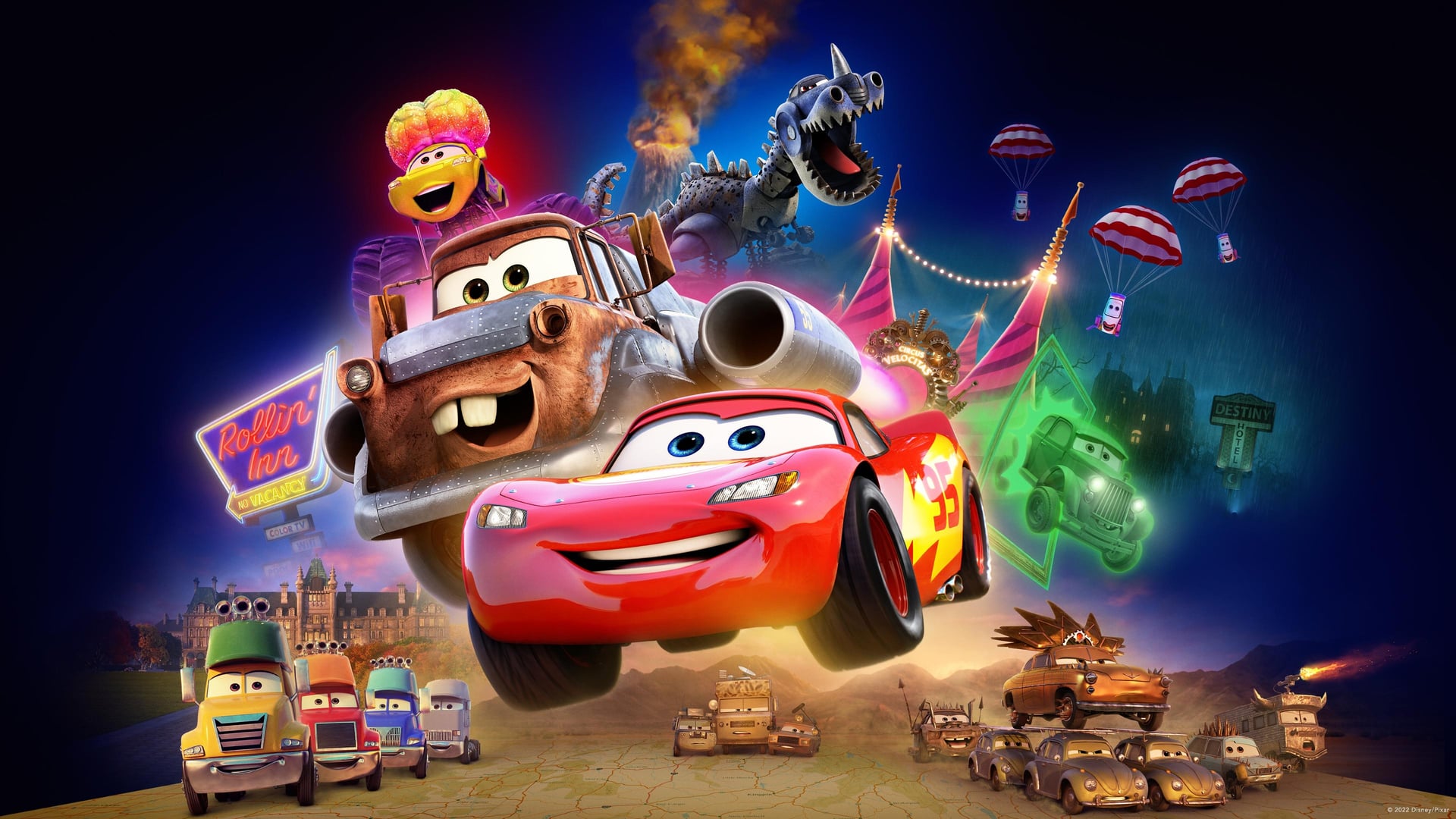 Foto do filme Carros na Estrada