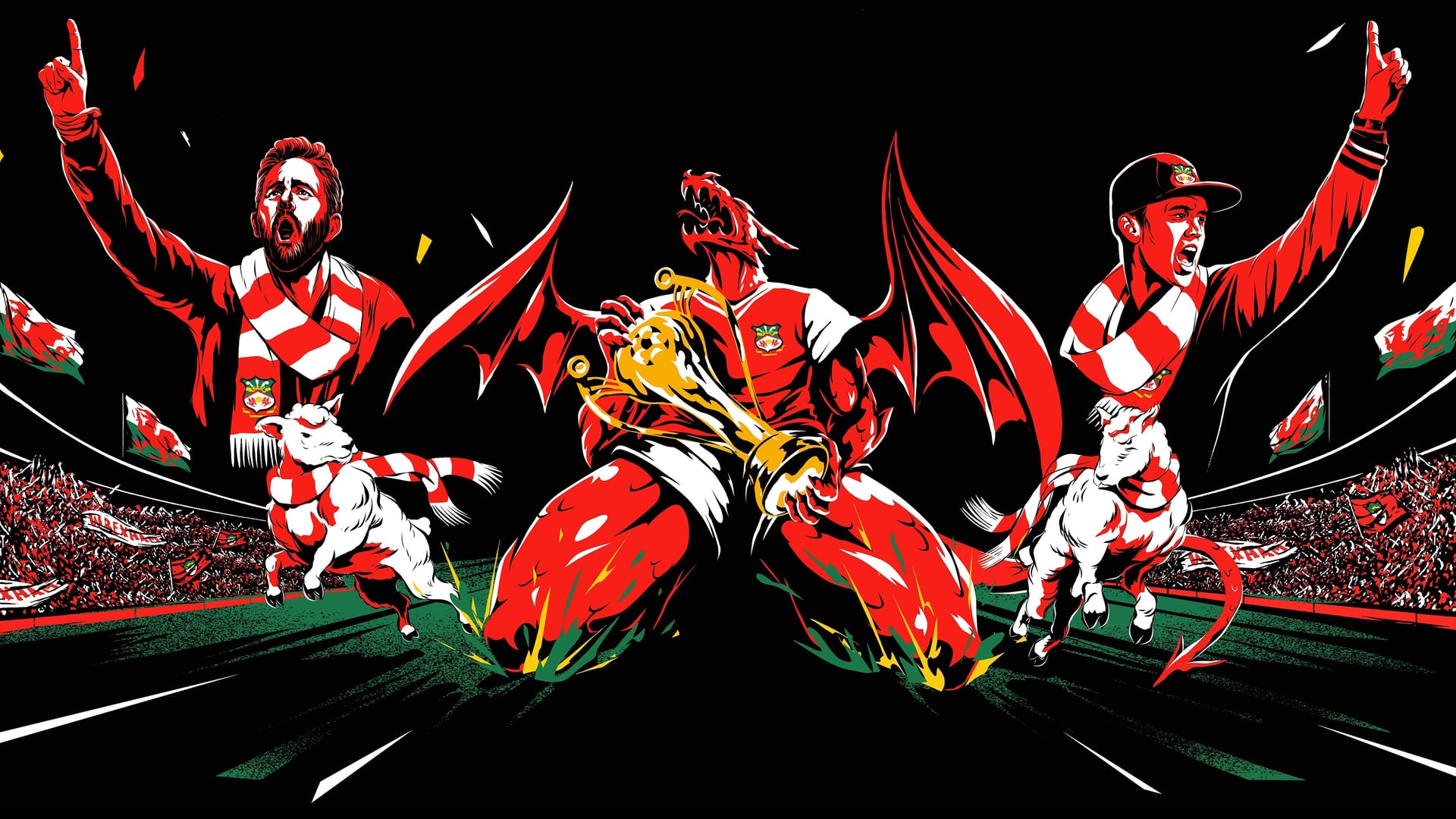 Foto do filme Bem-vindos ao Wrexham