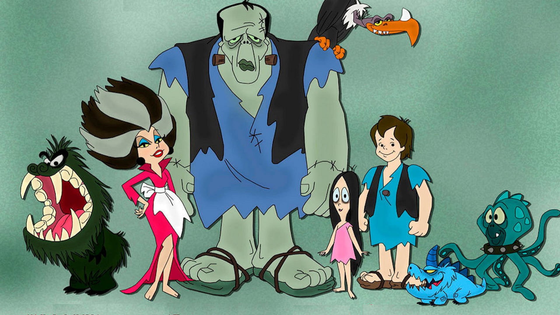 Foto do filme The Flintstone Comedy Show