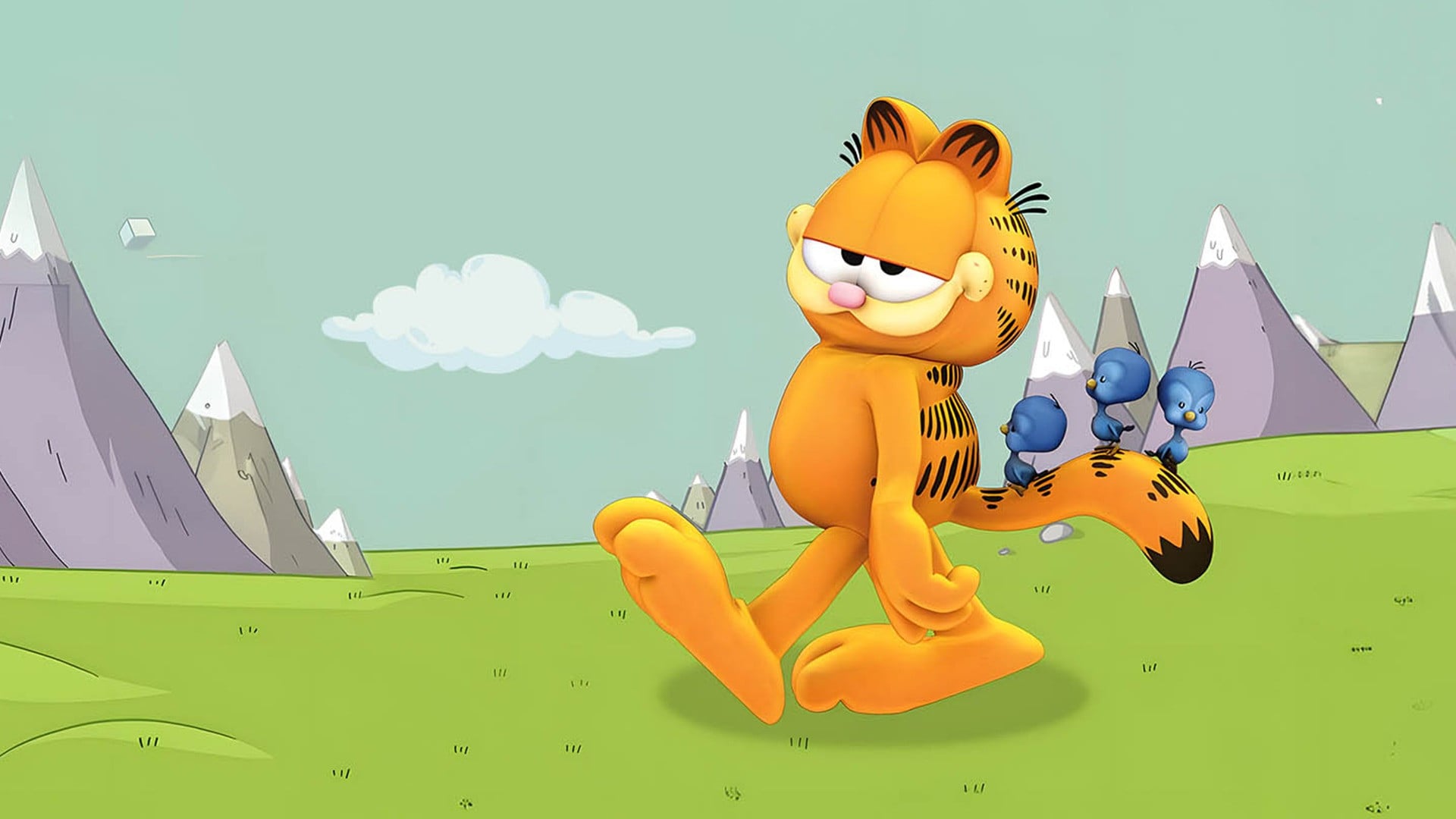 Foto do filme O Show do Garfield .