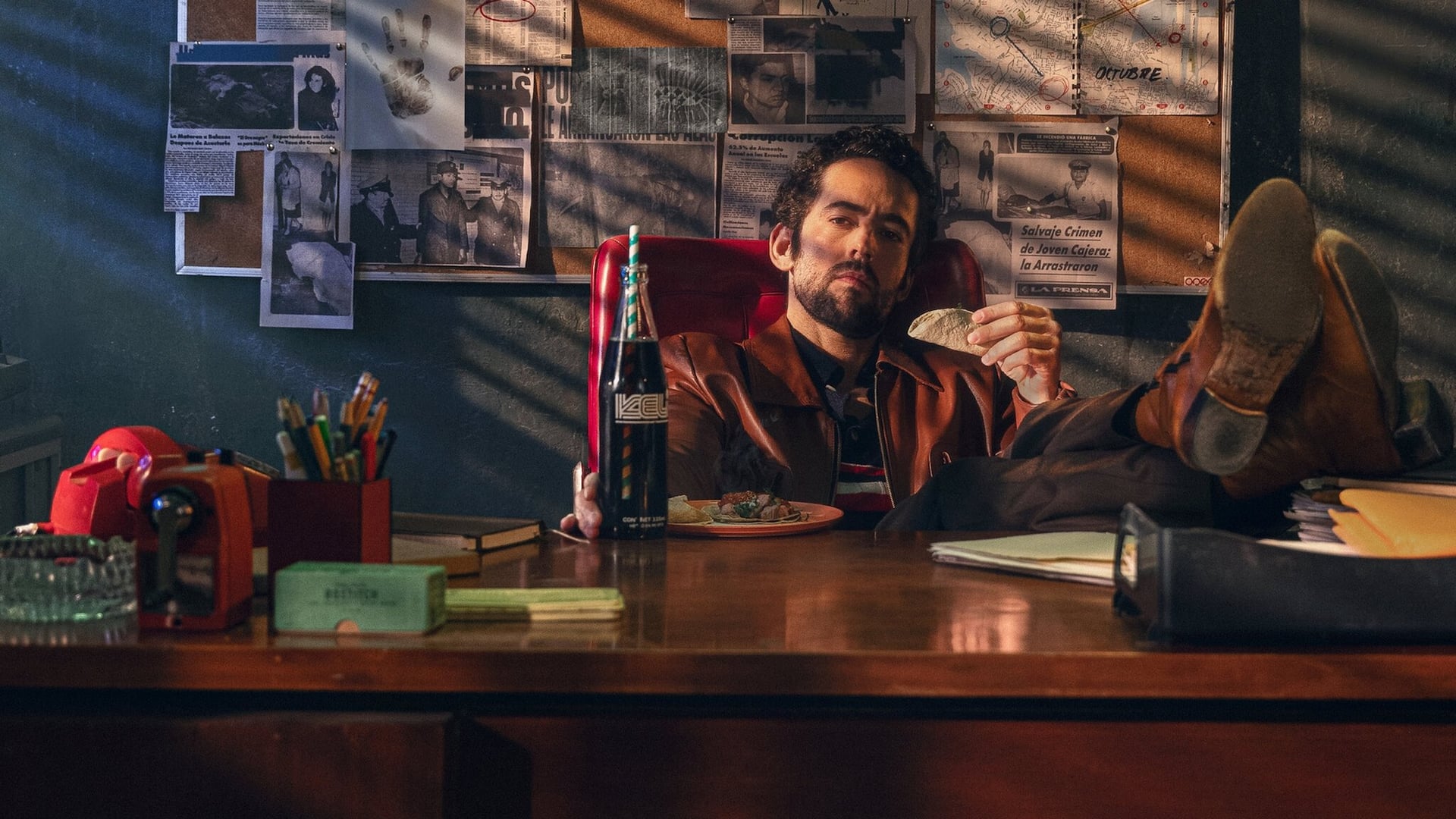 Foto do filme Detetive Belascoarán