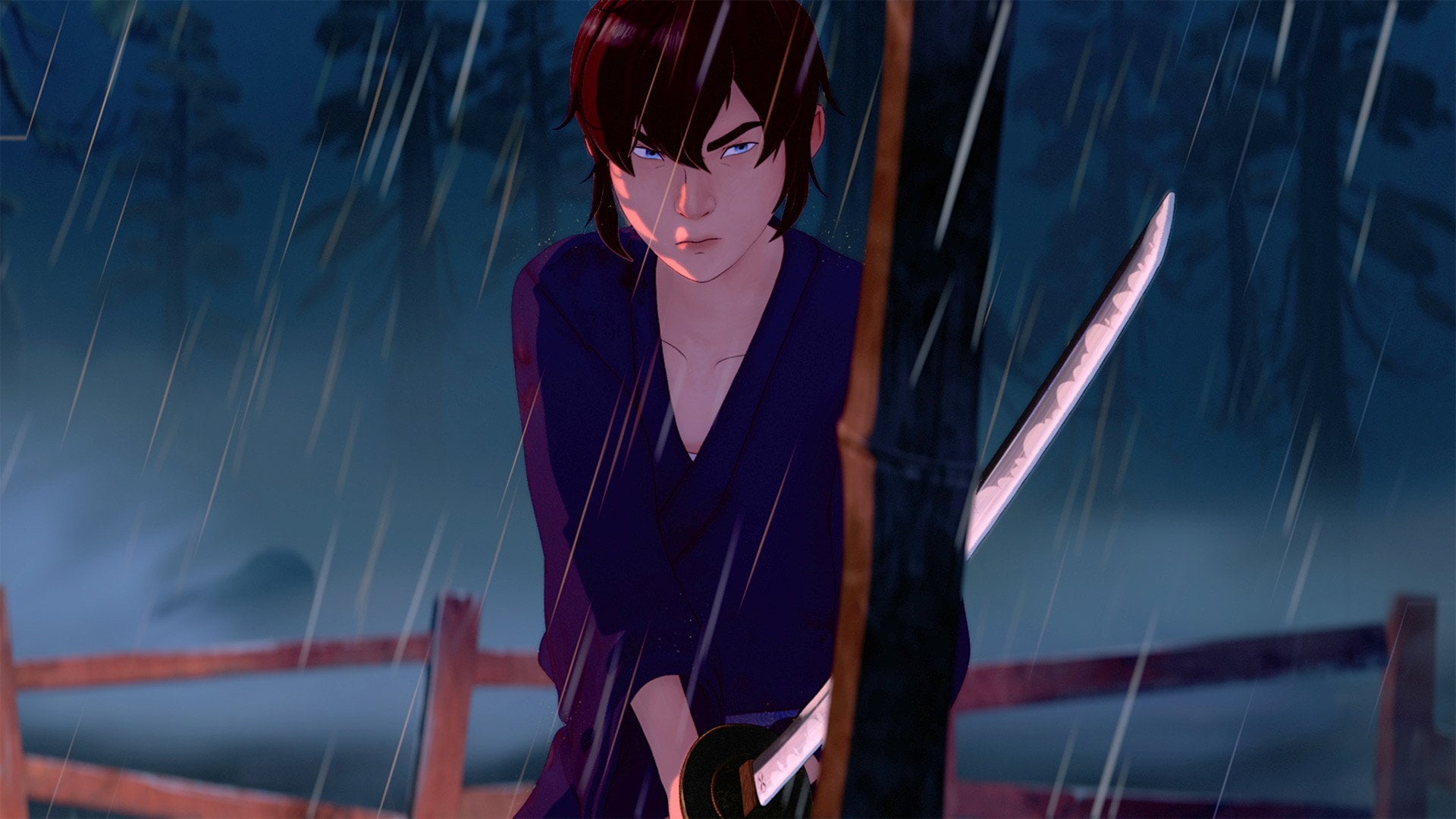 Foto do filme Samurai de Olhos Azuis