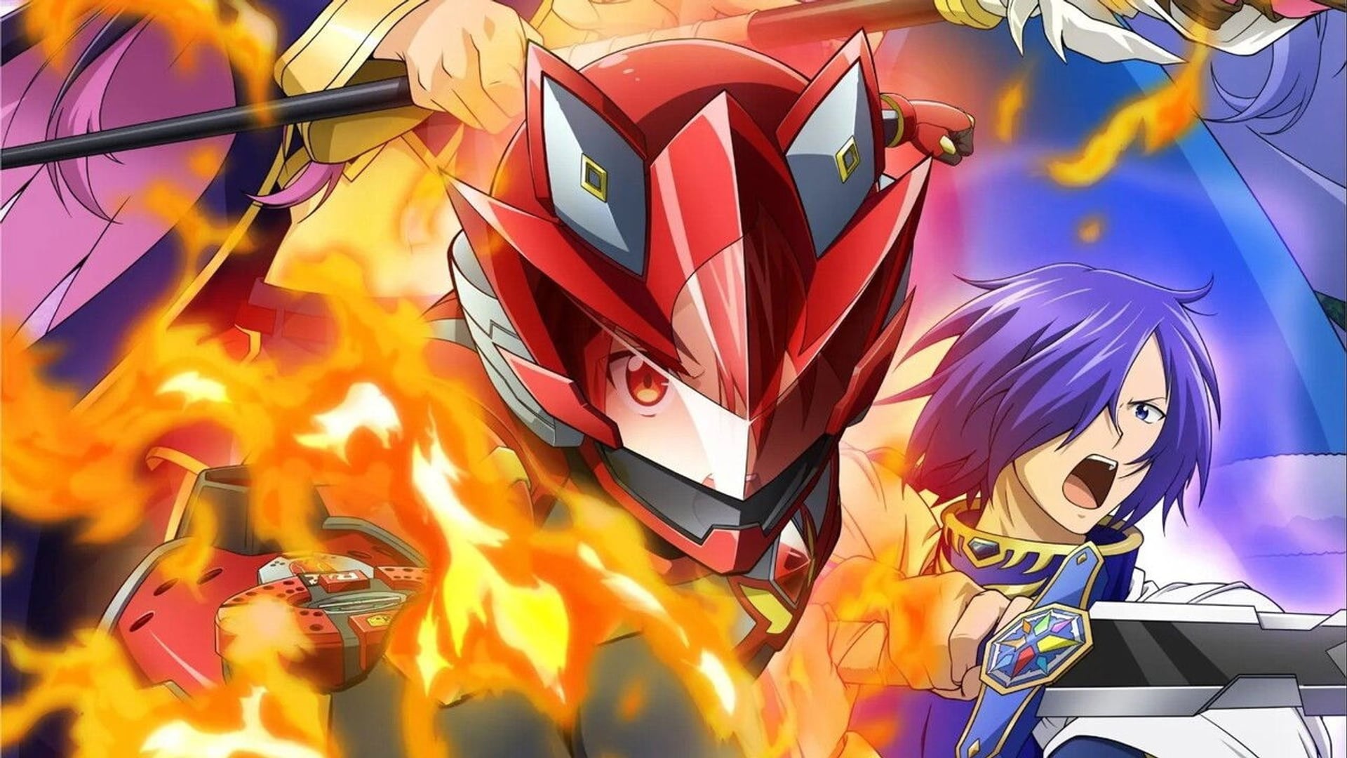 Foto do filme The Red Ranger Becomes an Adventurer in Another World