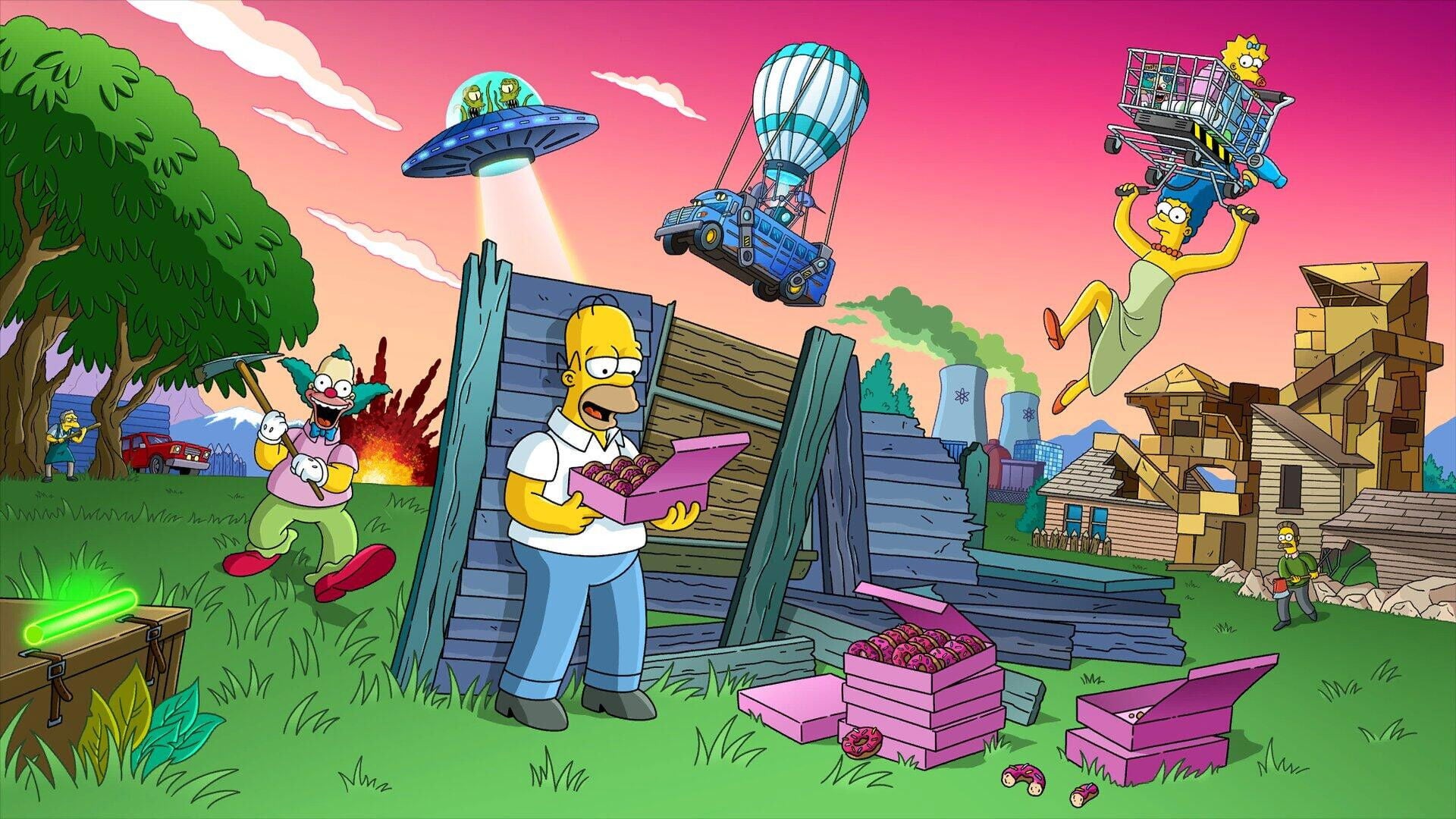 Foto do filme Fortnite x The Simpsons