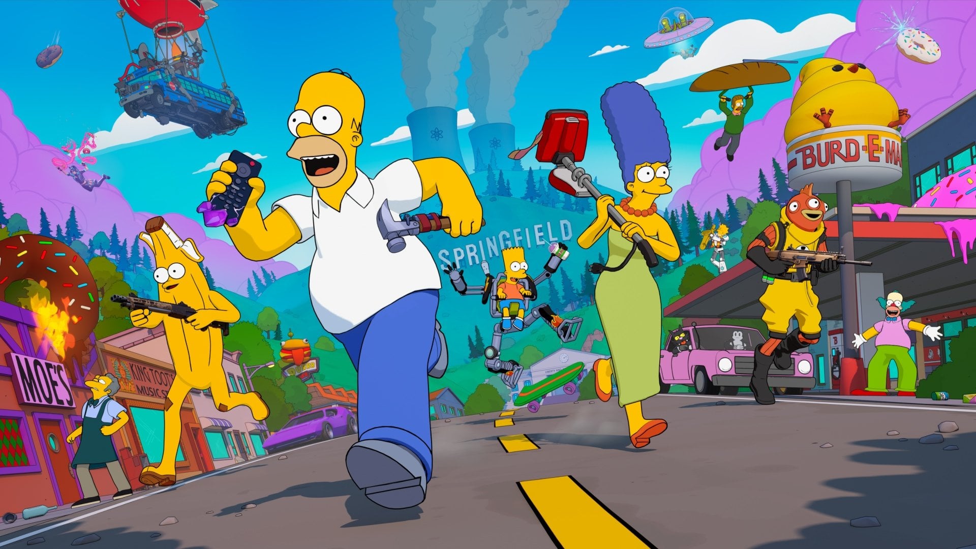 Foto do filme Fortnite x The Simpsons