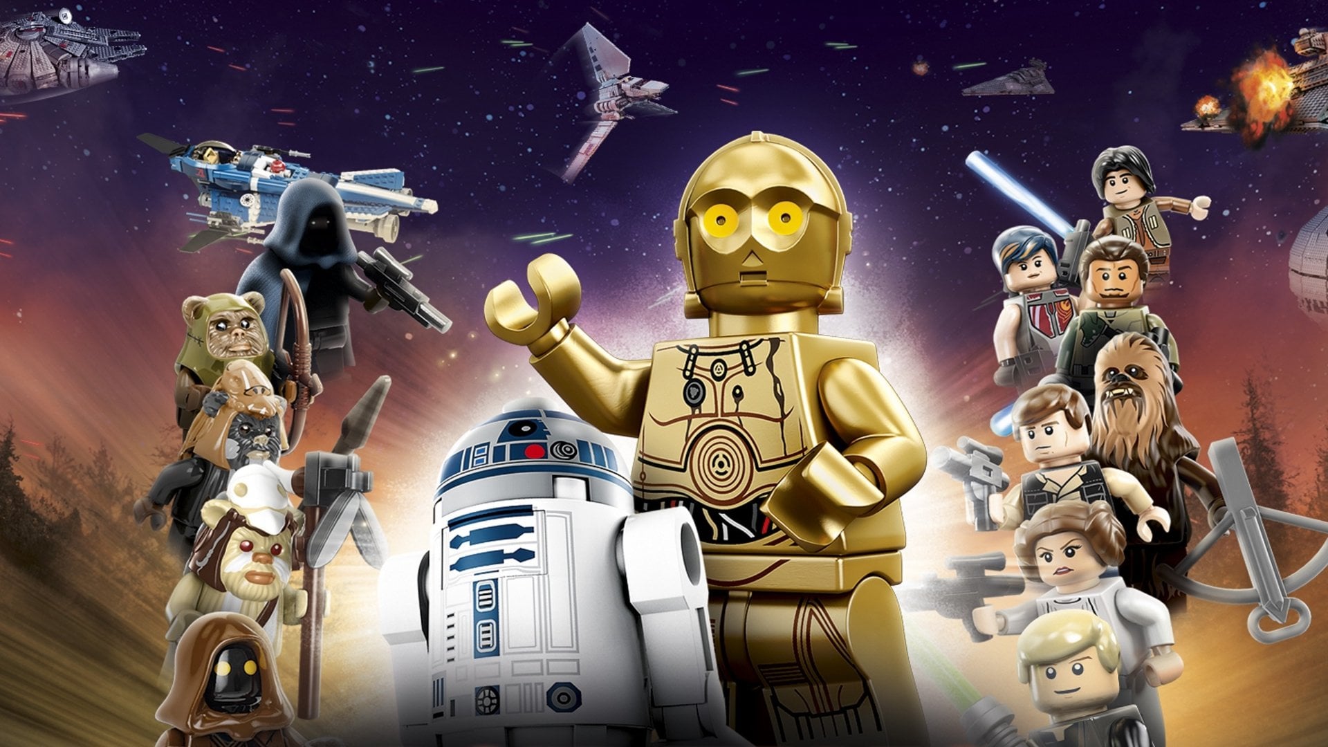 Foto do filme LEGO Star Wars: Aventuras Droids