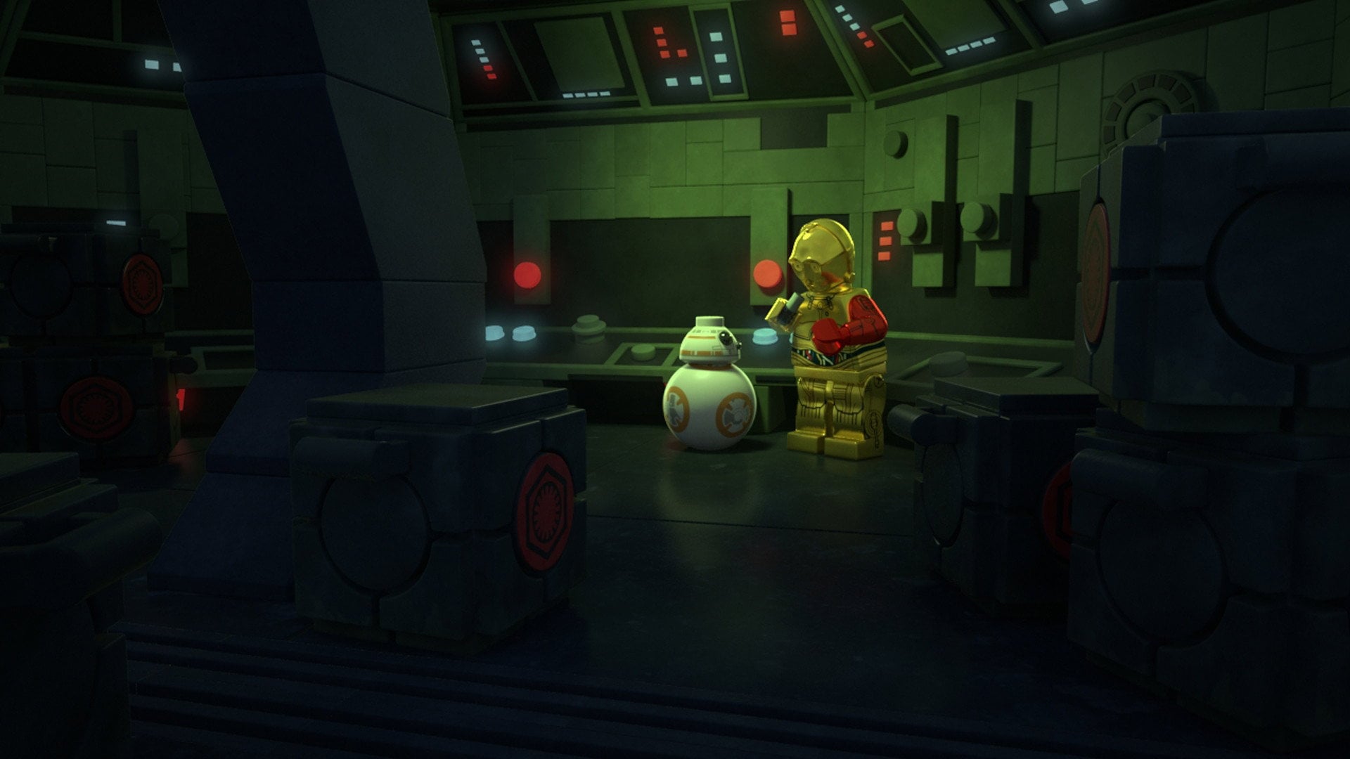 Foto do filme LEGO Star Wars: O Surgimento da Resistência