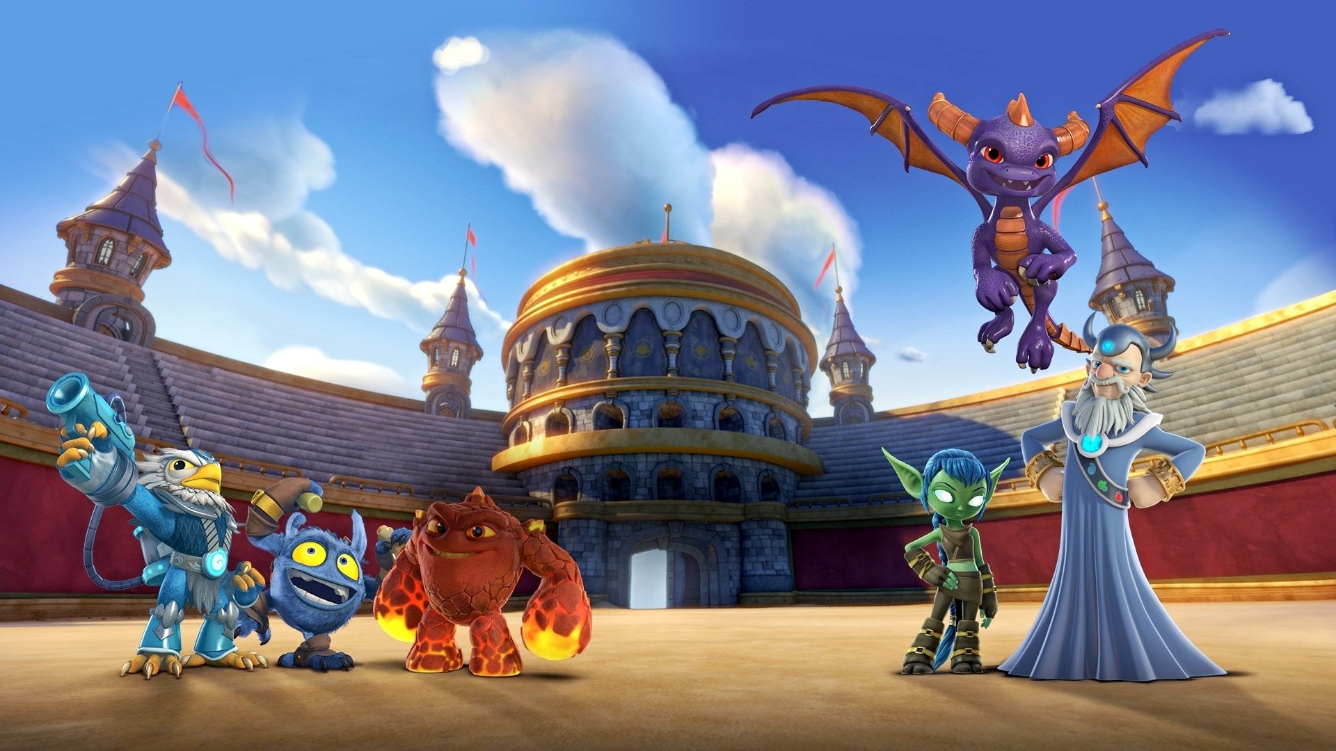 Foto do filme Skylanders Academy