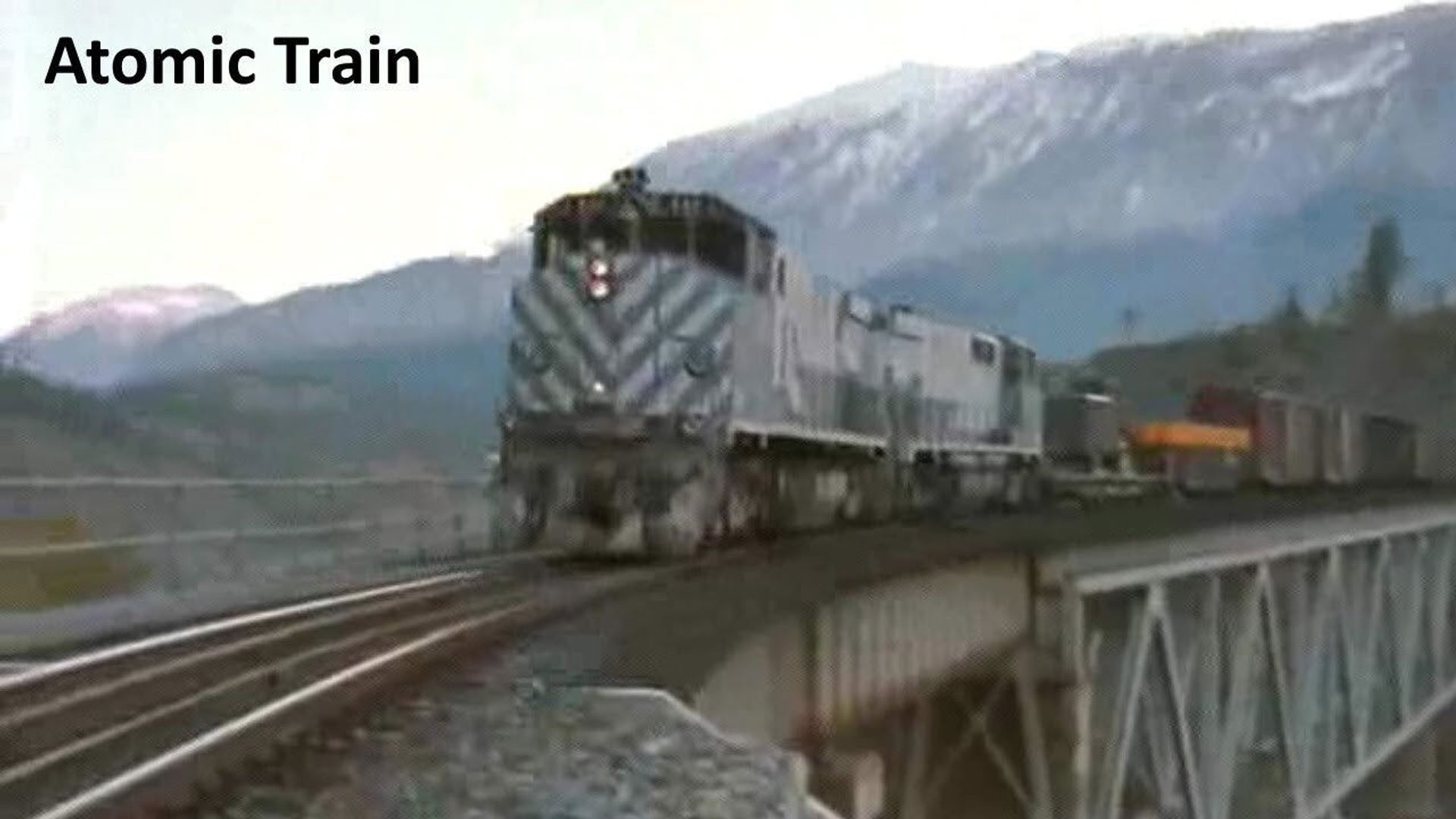 Foto do filme O Trem Atômico