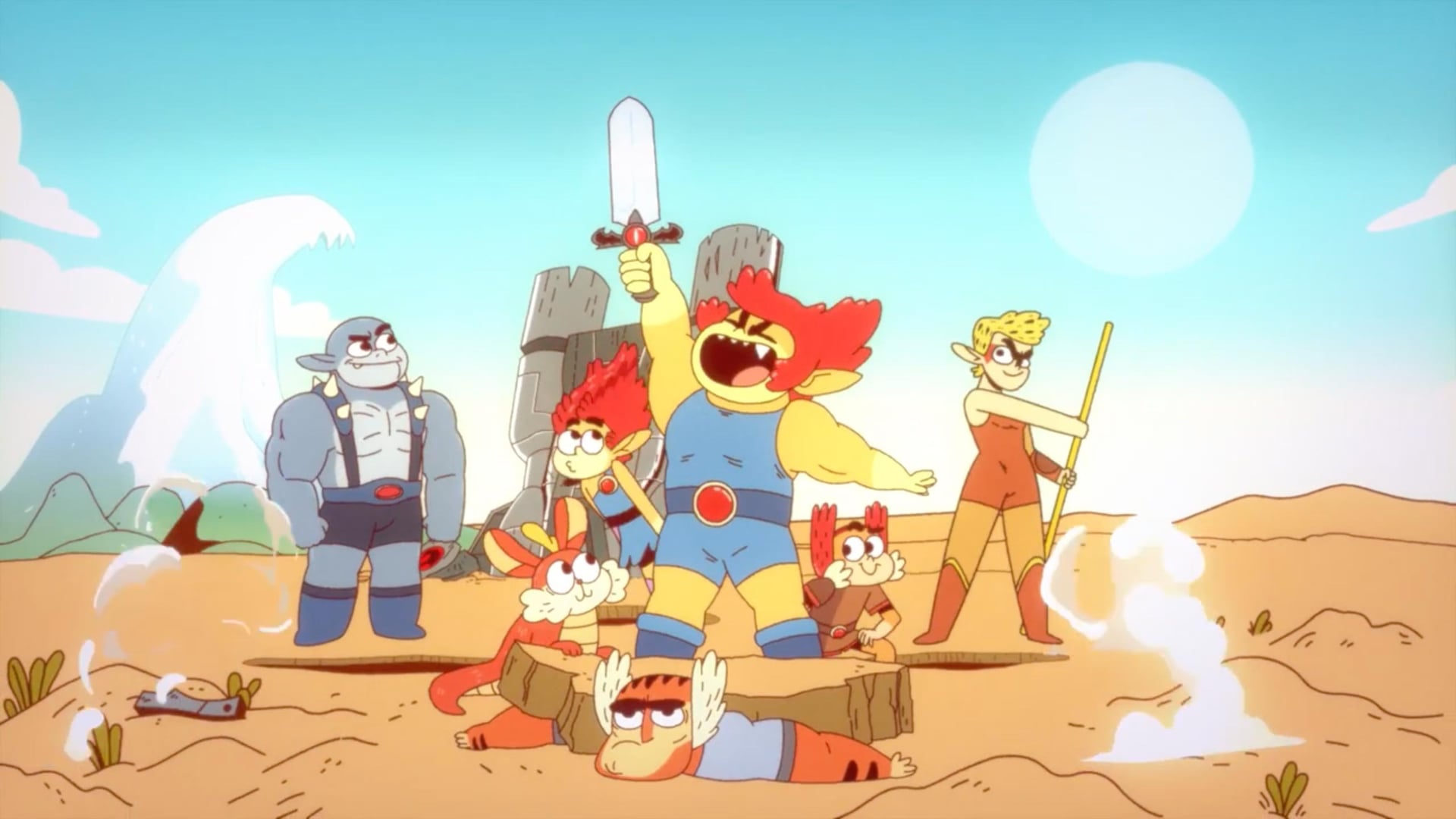 Foto do filme ThunderCats Roar